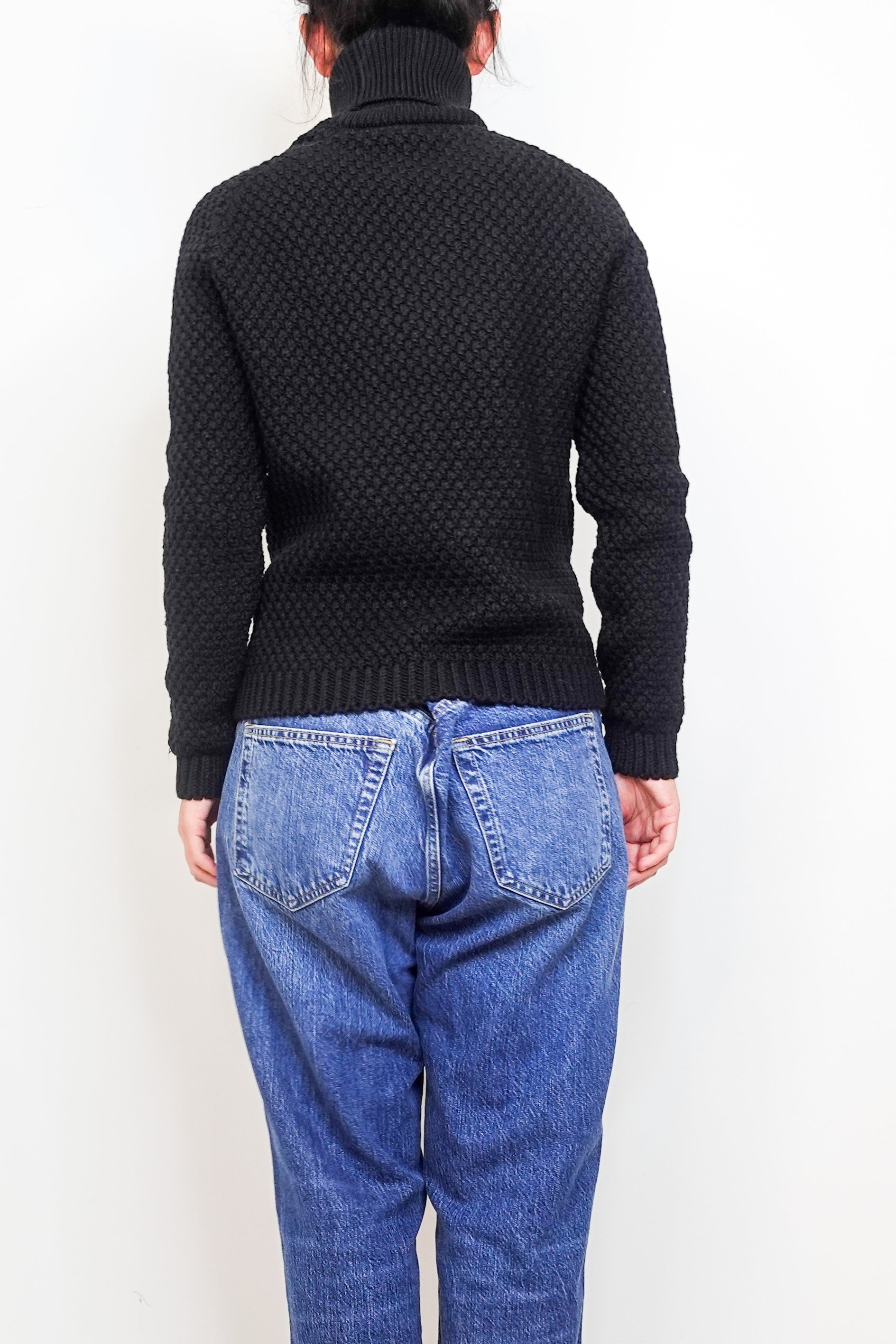 Wool Black Jumper RRP £250