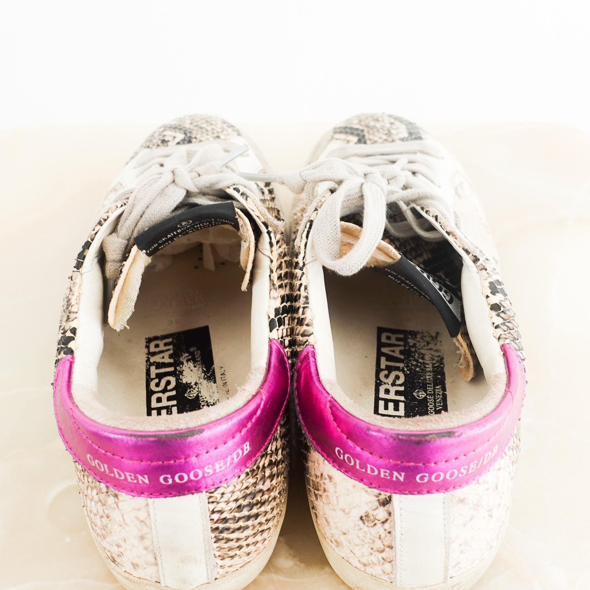 Golden Goose Superstar Python Trainers | Authentic Preloved
