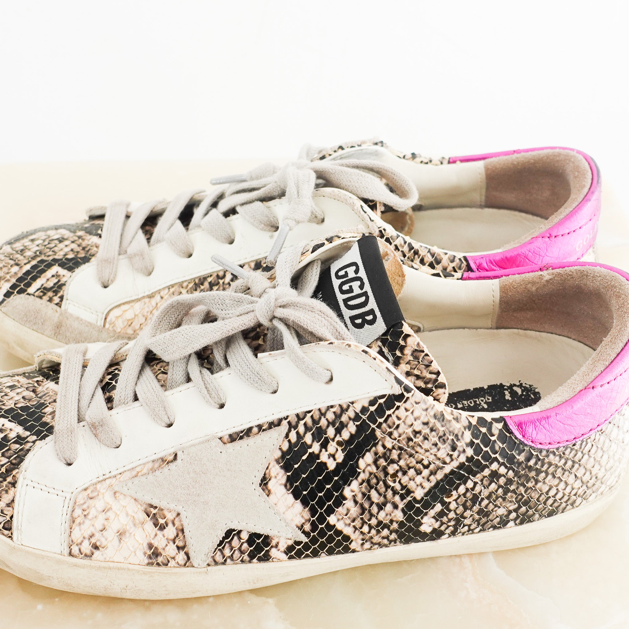 Golden Goose Superstar Python Trainers | Authentic Preloved