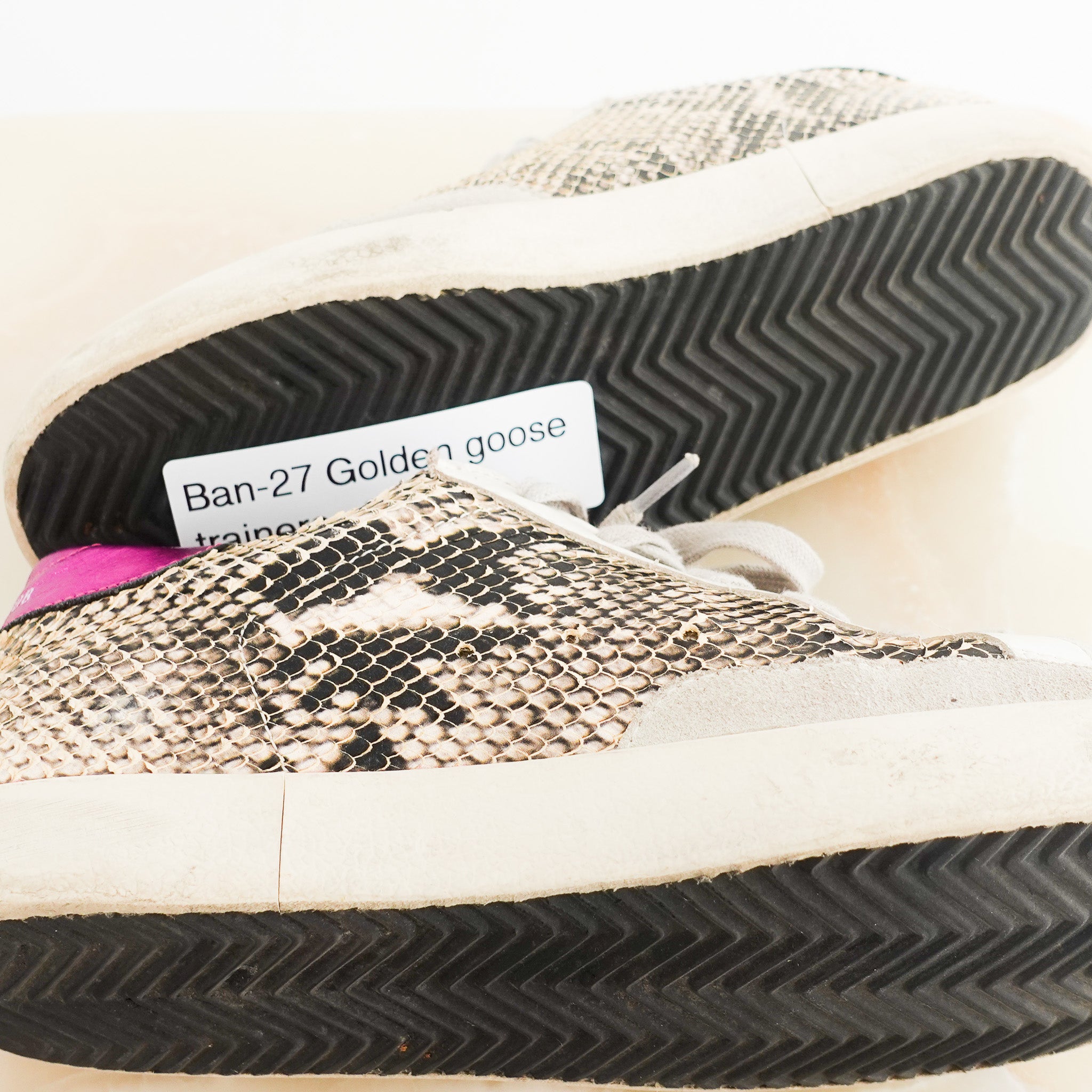 Golden Goose Superstar Python Trainers | Authentic Preloved