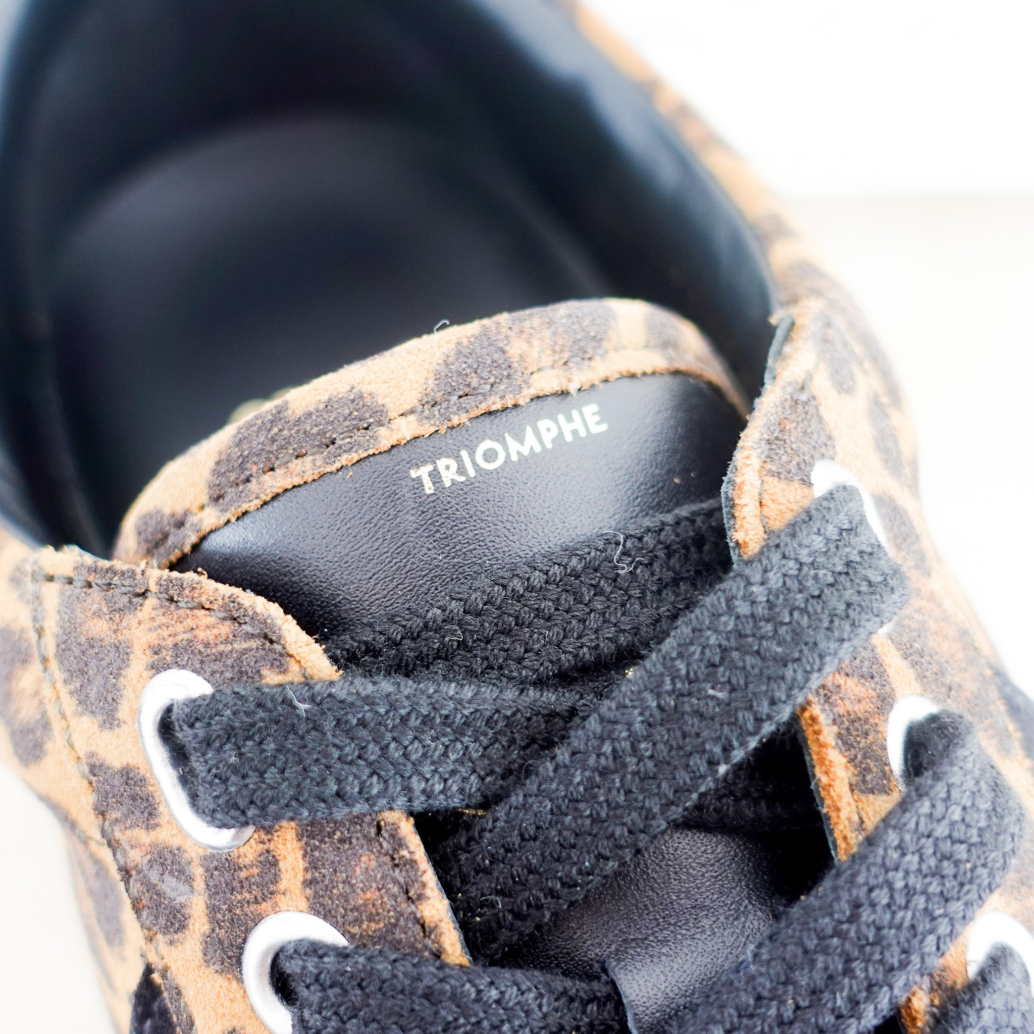NEW Celine Animal Print Triomphe Trainers | Authentic Preloved
