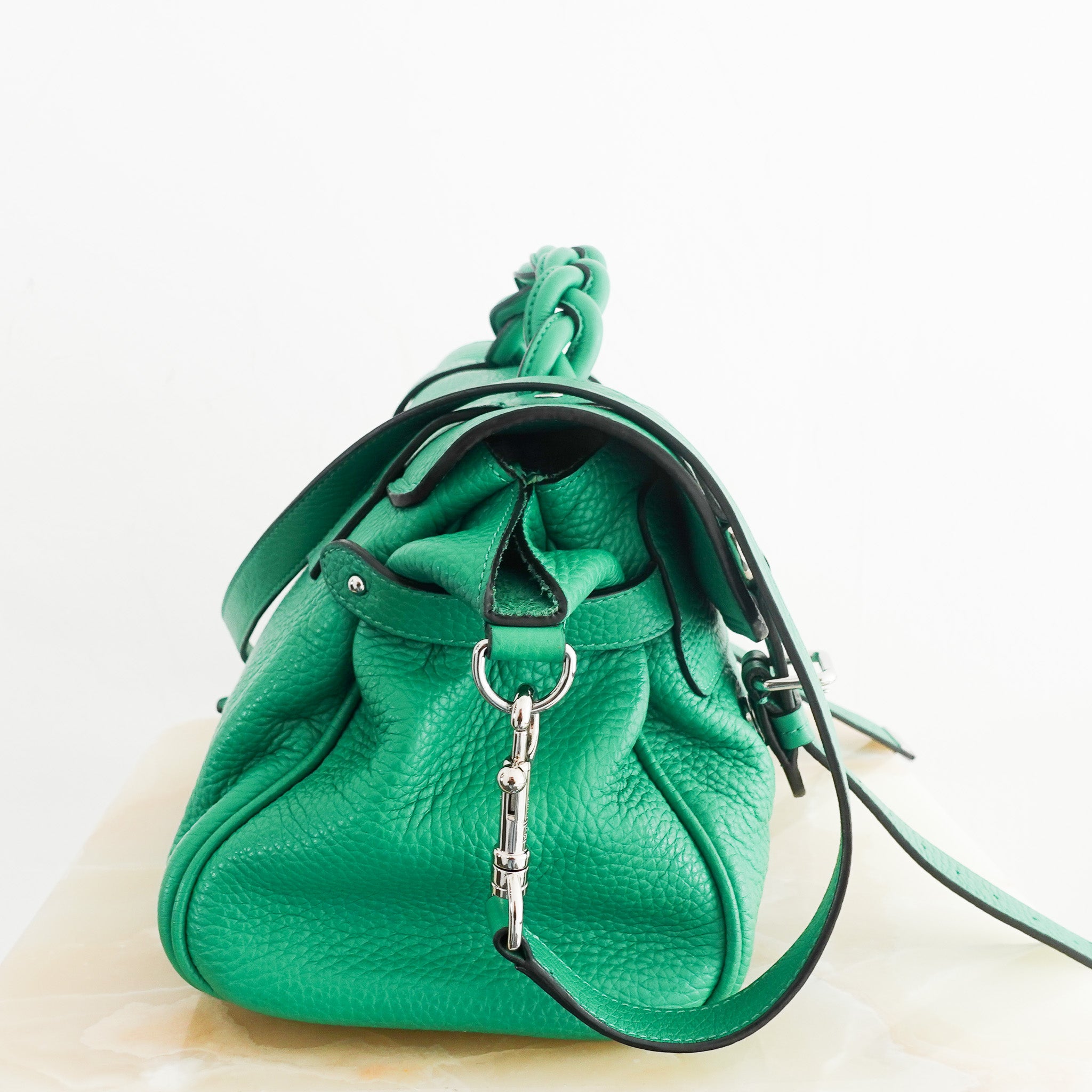 Mulberry Alexa Bag in green RRP £1195 | Authentic Preloved