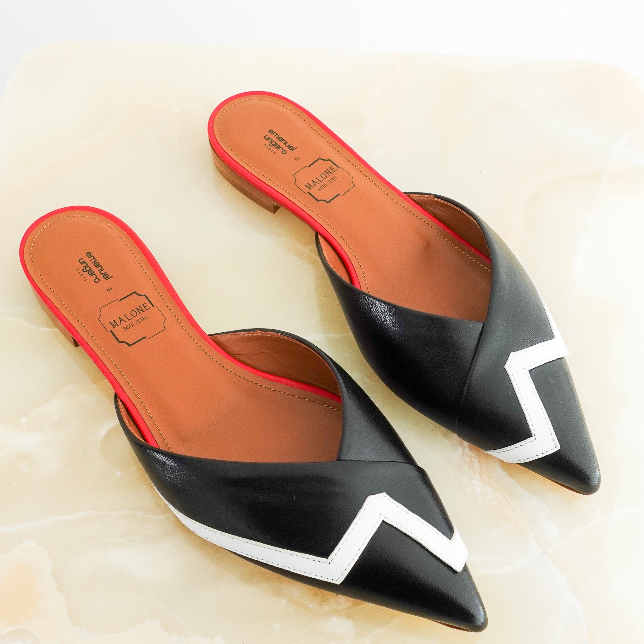 Pointed toe flats RRP £500