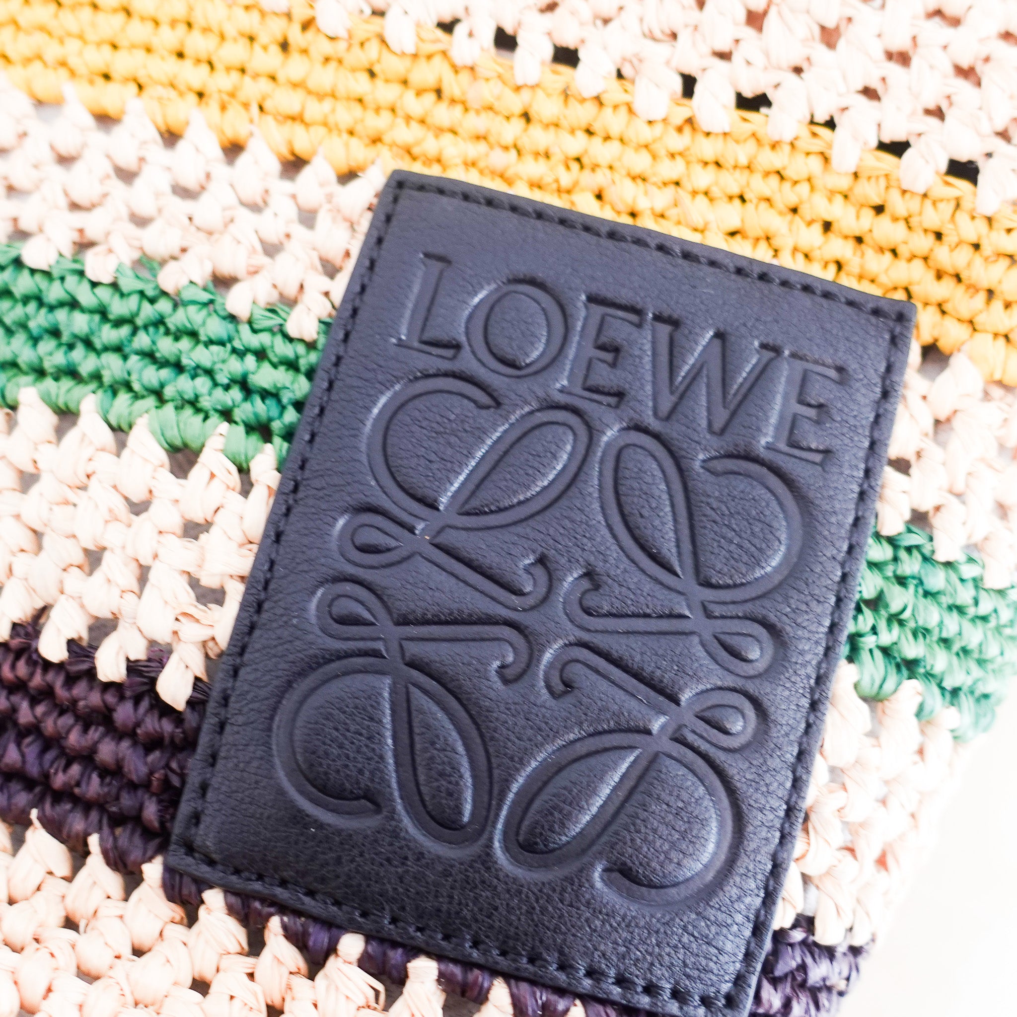 LOEWE Paula’s Ibiza Pochette Woven bag RRP £700 | Authentic Preloved [final sale]