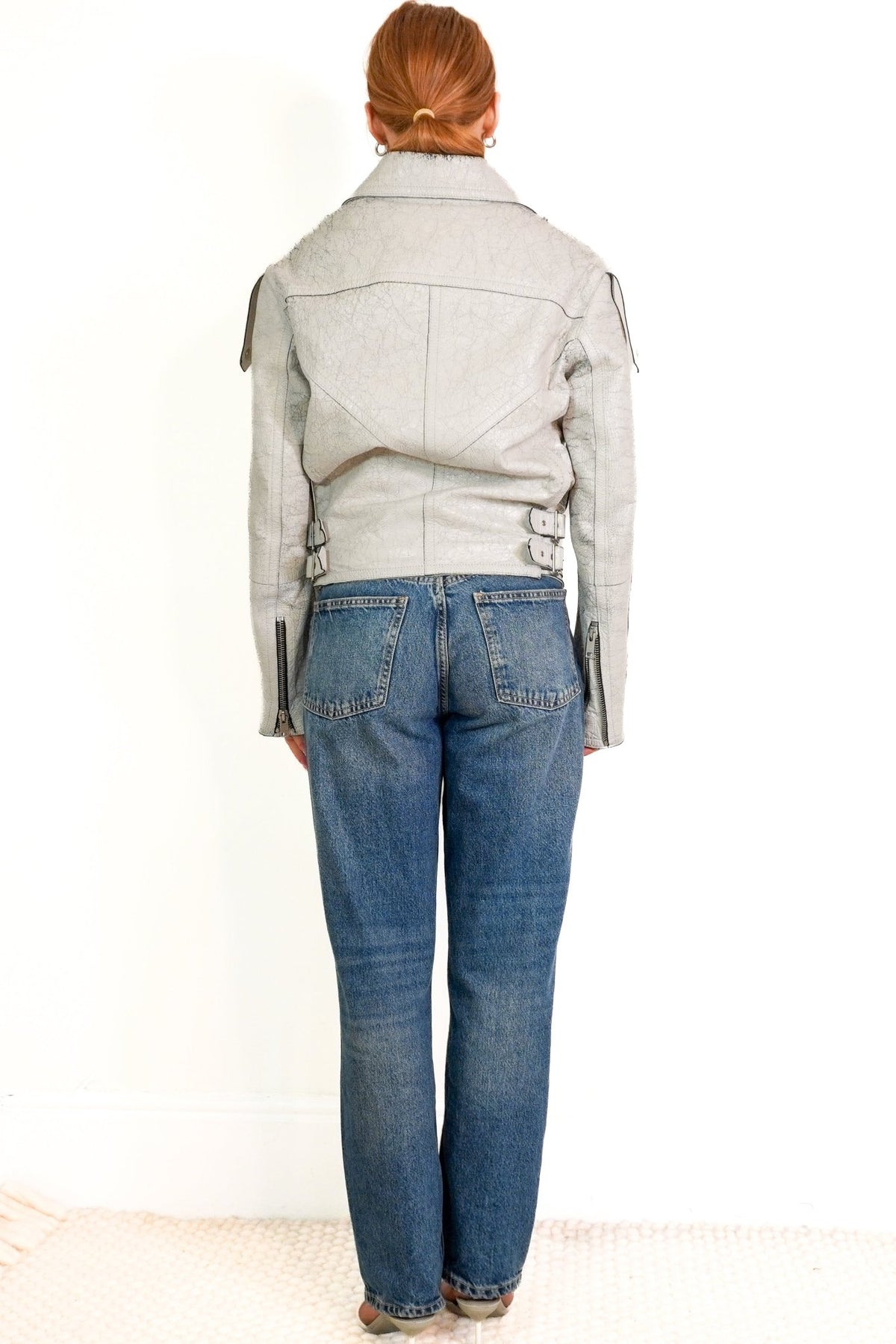 Givenchy Crackle Moto Jacket (RRP £4000) | Authentic Preloved