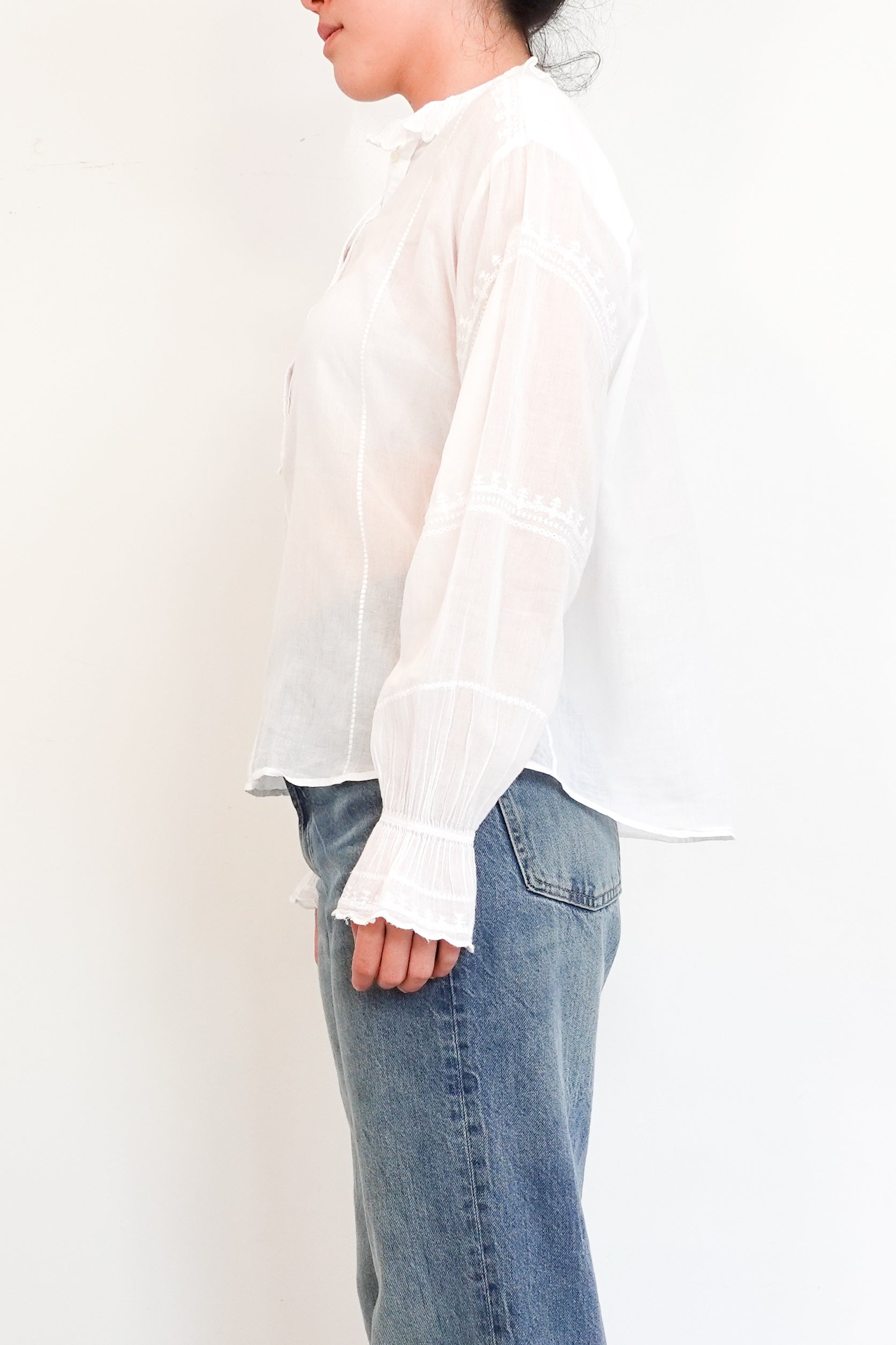Cotton Embroidered Top RRP £250