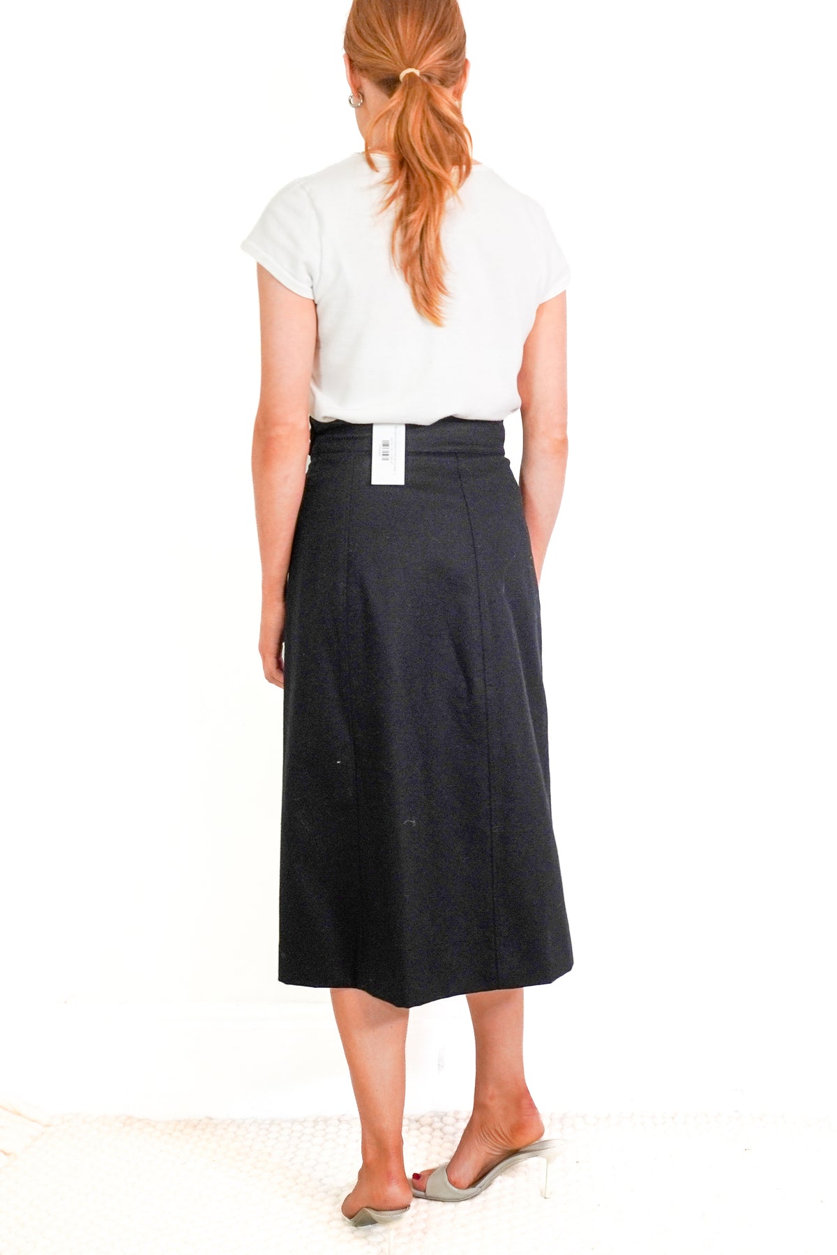 Margaret Howell Midi Wool Skirt (RRP £300) | Authentic Preloved