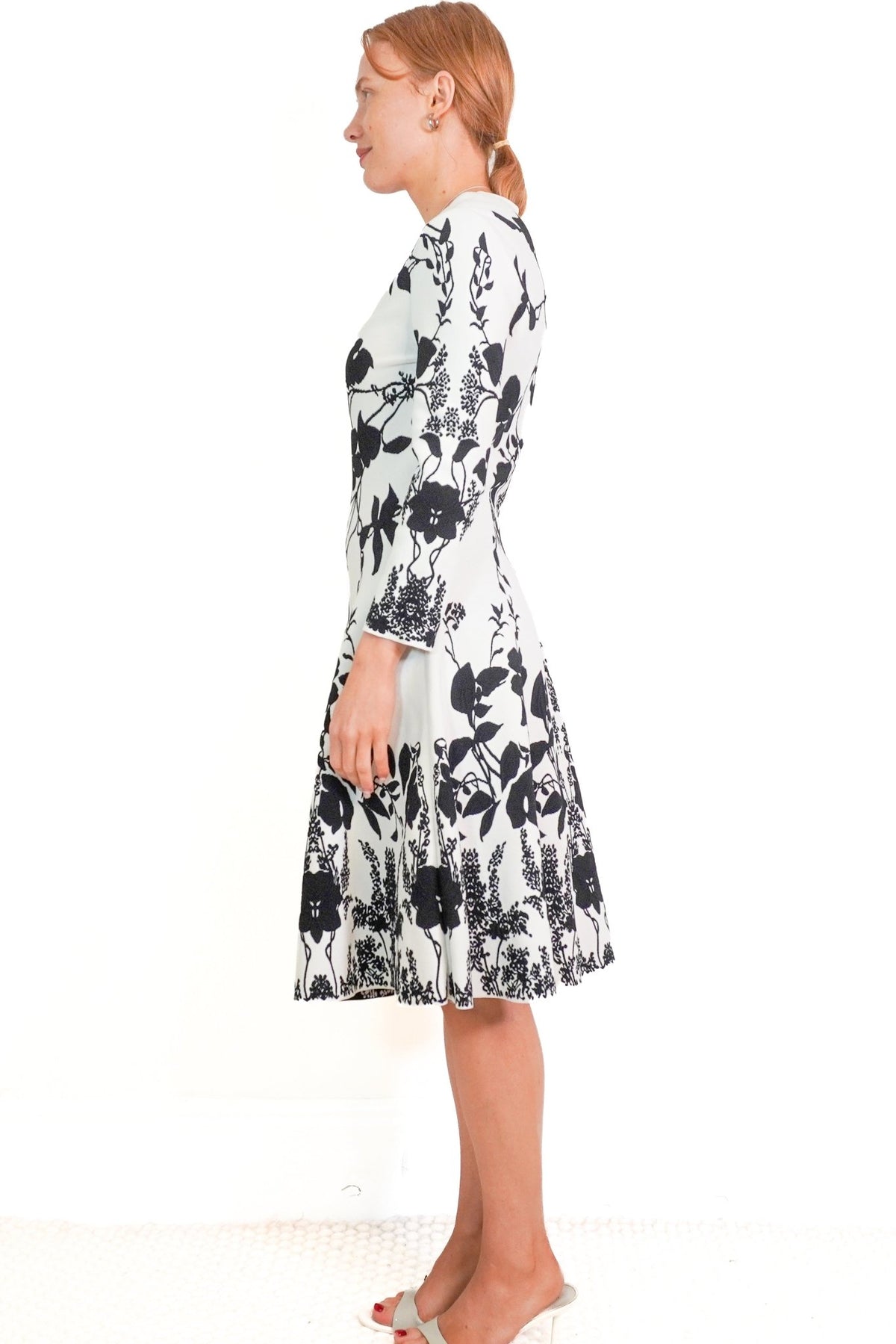 Alexander McQueen Floral Knitted Dress (RRP £1500)