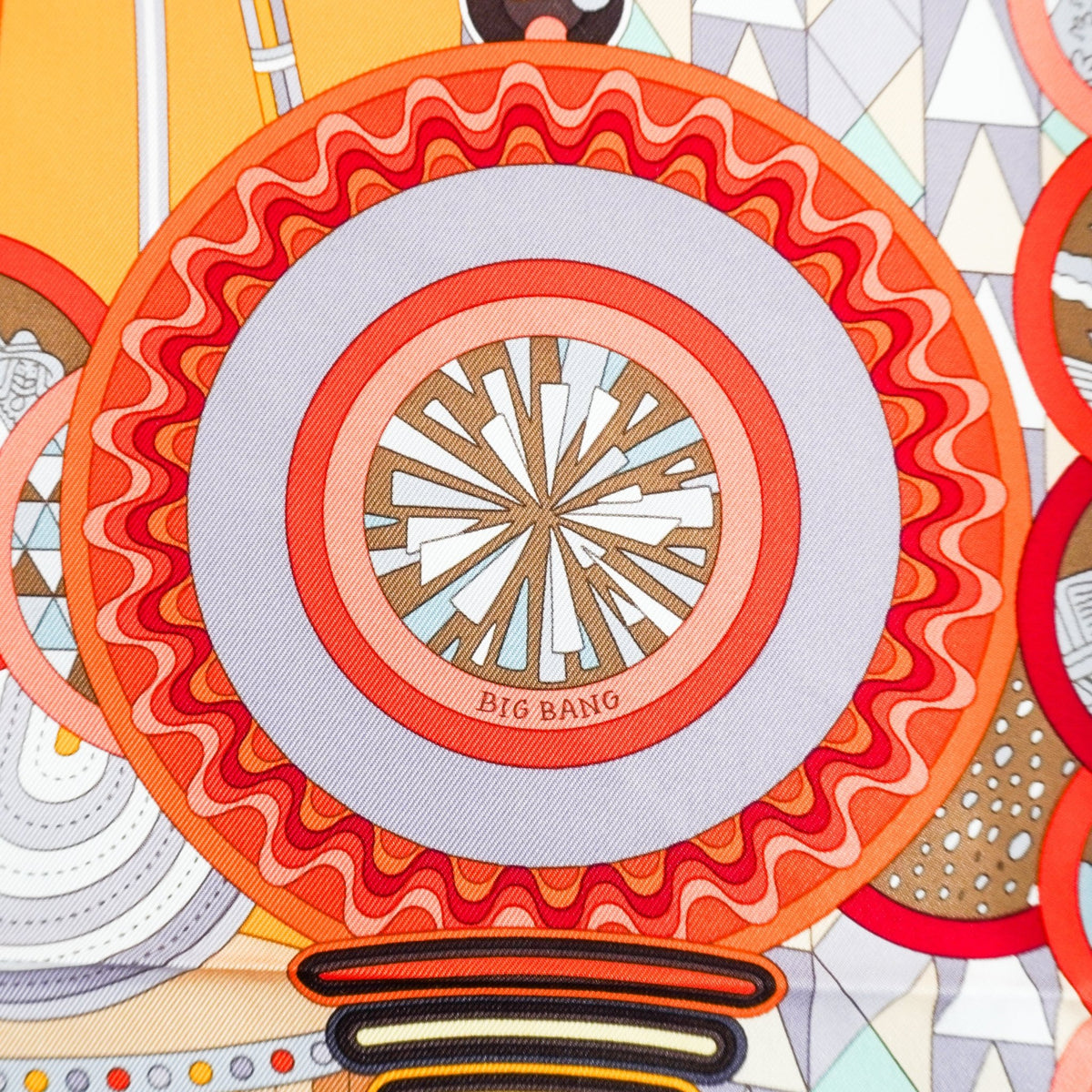 Hermès Le Laboratoire du Temps Silk Scarf Carré 90 (RRP £520) | FINAL SALE Authentic Preloved - Reloved Again