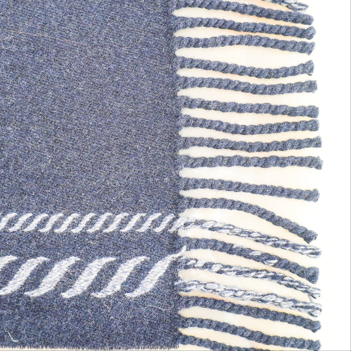 Prada Jaquard Knit Wool and Cashmere Scarf (RRP £400) | FINAL SALE Authentic Preloved