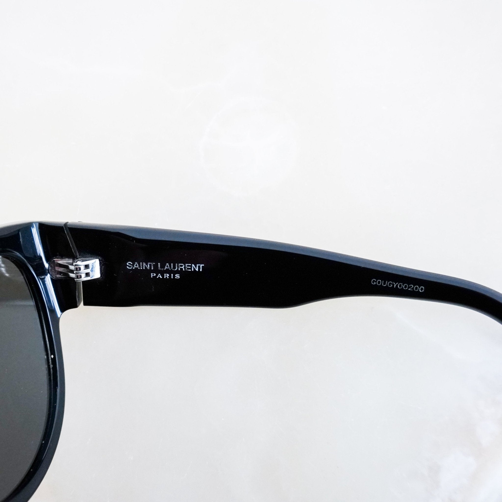 Saint Laurent Black Oversized Sunglasses RRP £350 | Authentic Preloved FINAL SALE - Reloved Again