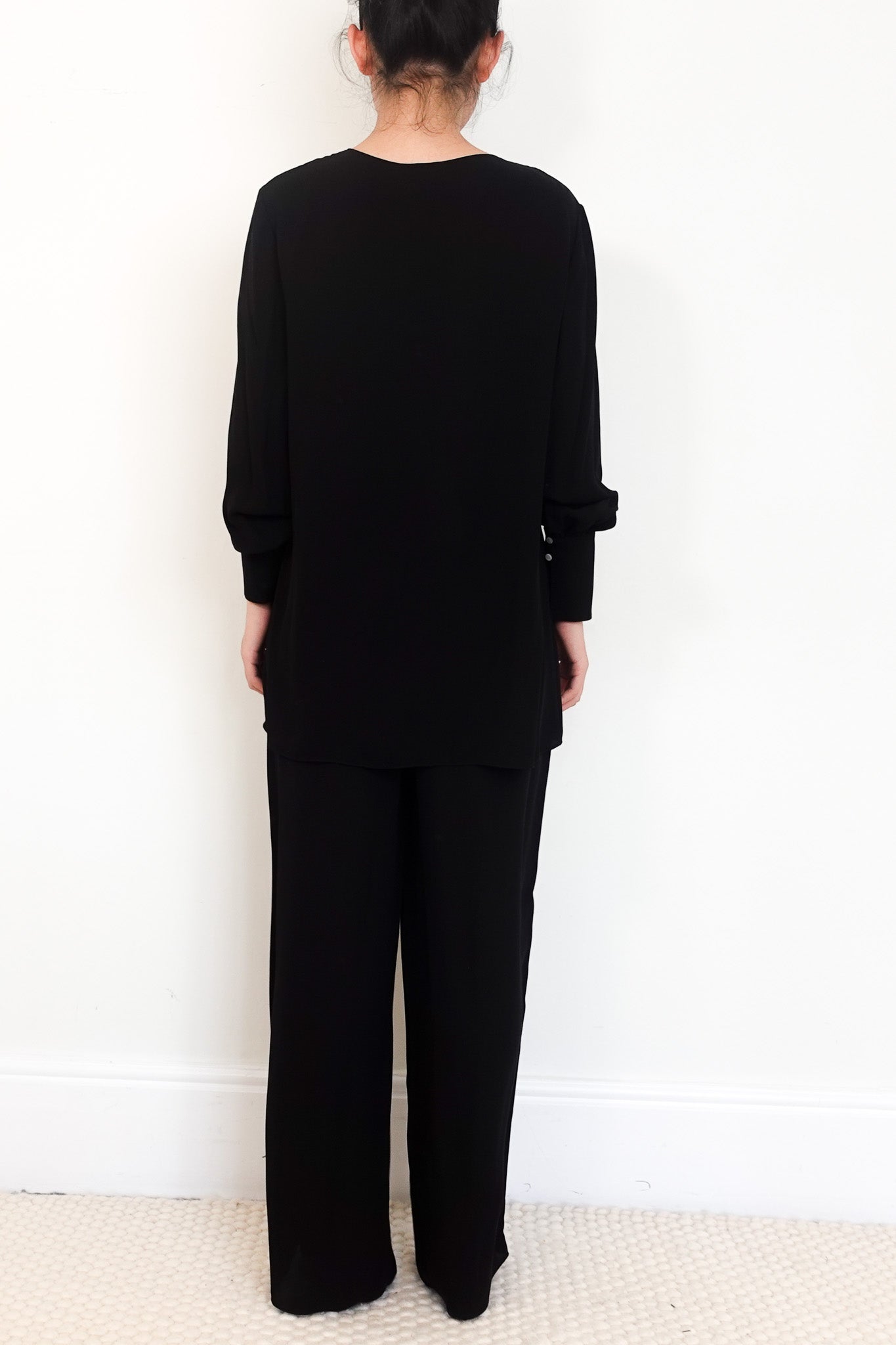 Theory Flowy Blouse and Trousers Set | Authentic Preloved - Reloved Again