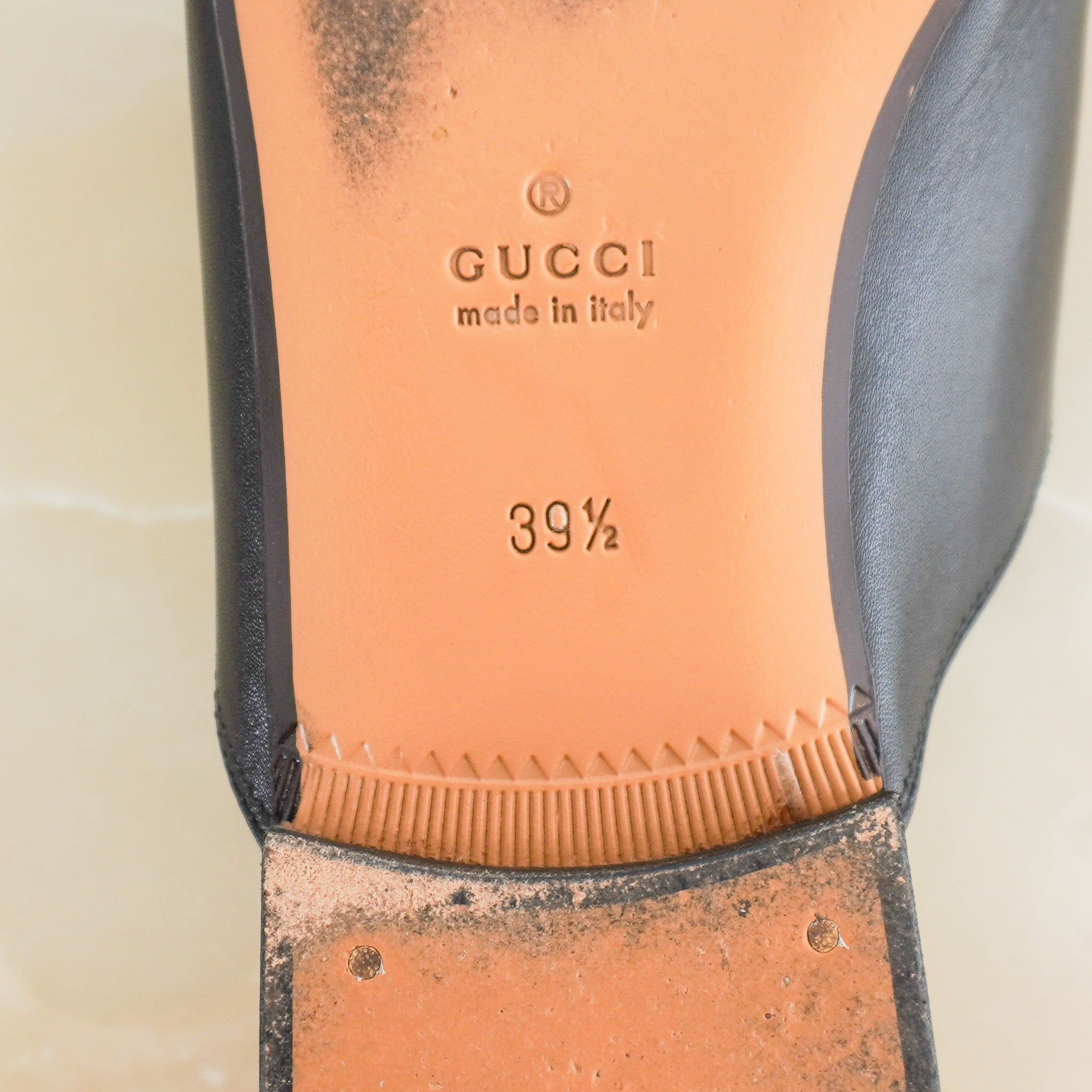 Gucci Princetown Black Leather Horsebit Mules (RRP £760) | Authentic Preloved