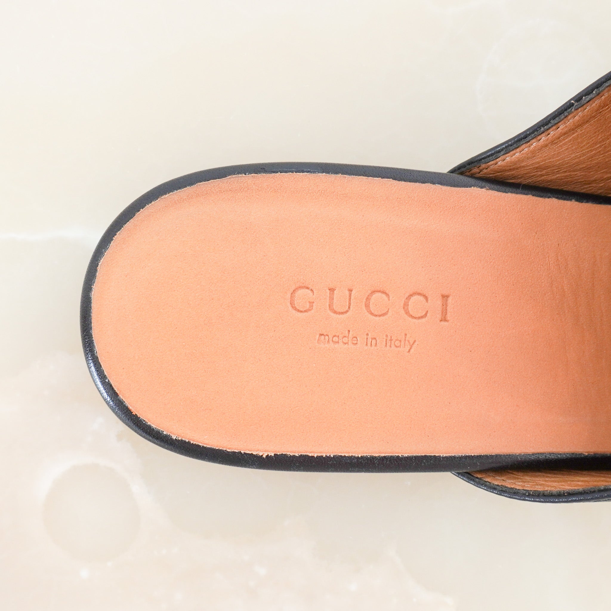 Gucci Princetown Black Leather Horsebit Mules (RRP £760) | Authentic Preloved