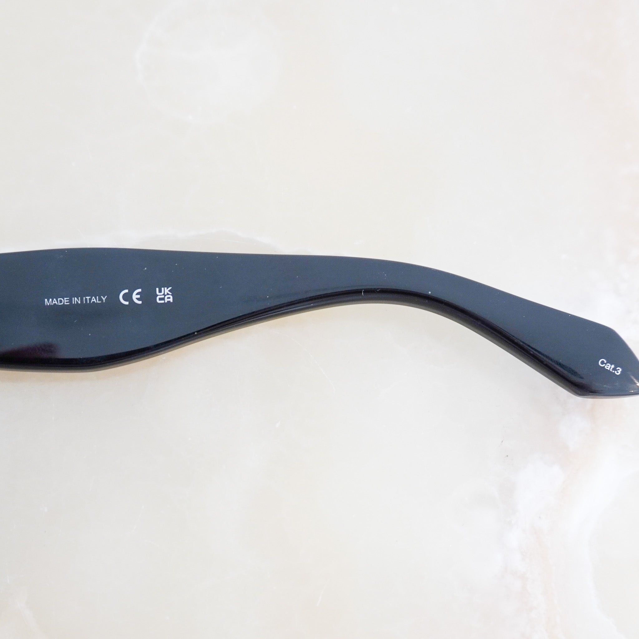 Alaïa Black Round Acetate Sunglasses with Stud Detail RRP £550 | Authentic Preloved FINAL SALE