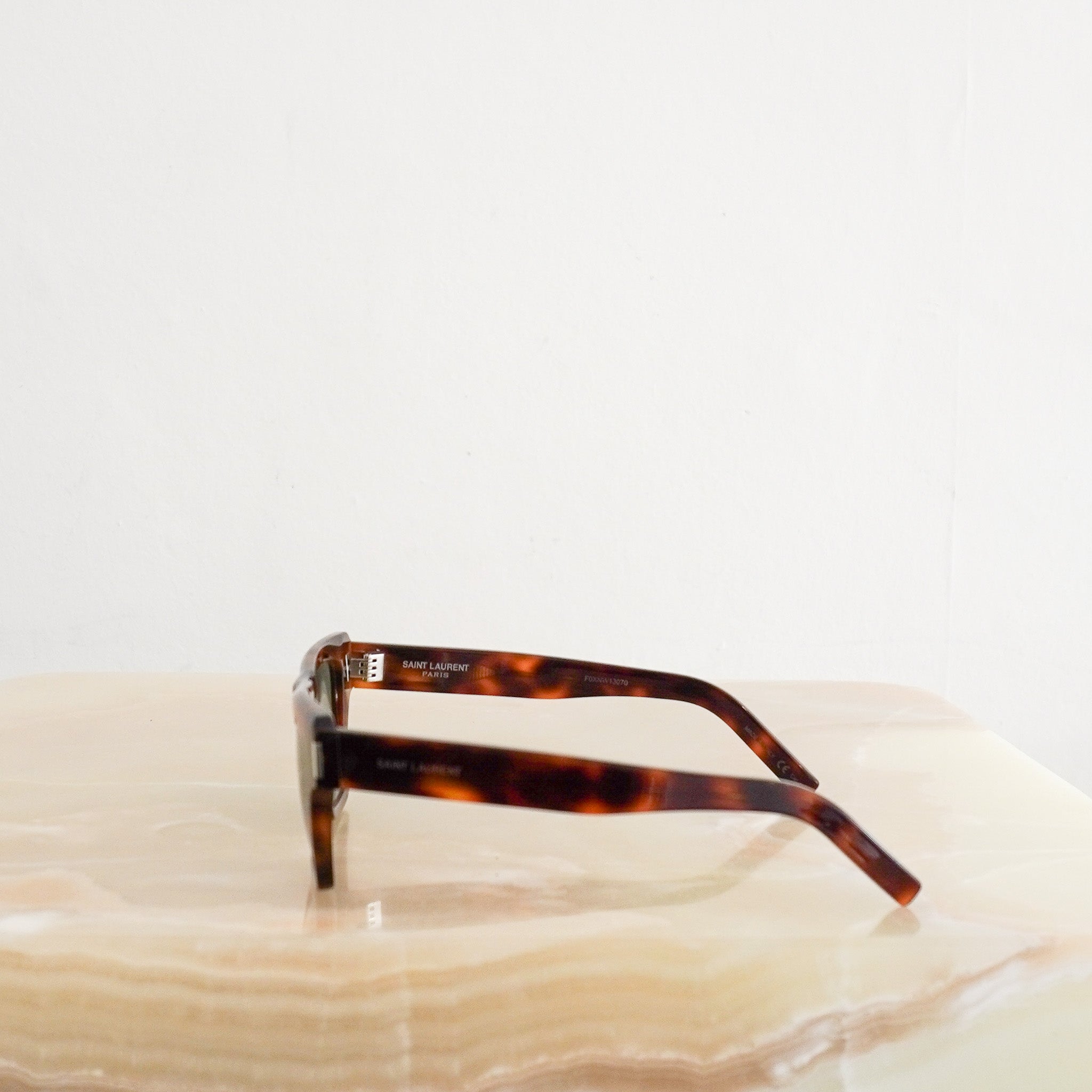 Saint Laurent Square Tortoishell Sunglasses (RRP £310) | Authentic Preloved FINAL SALE