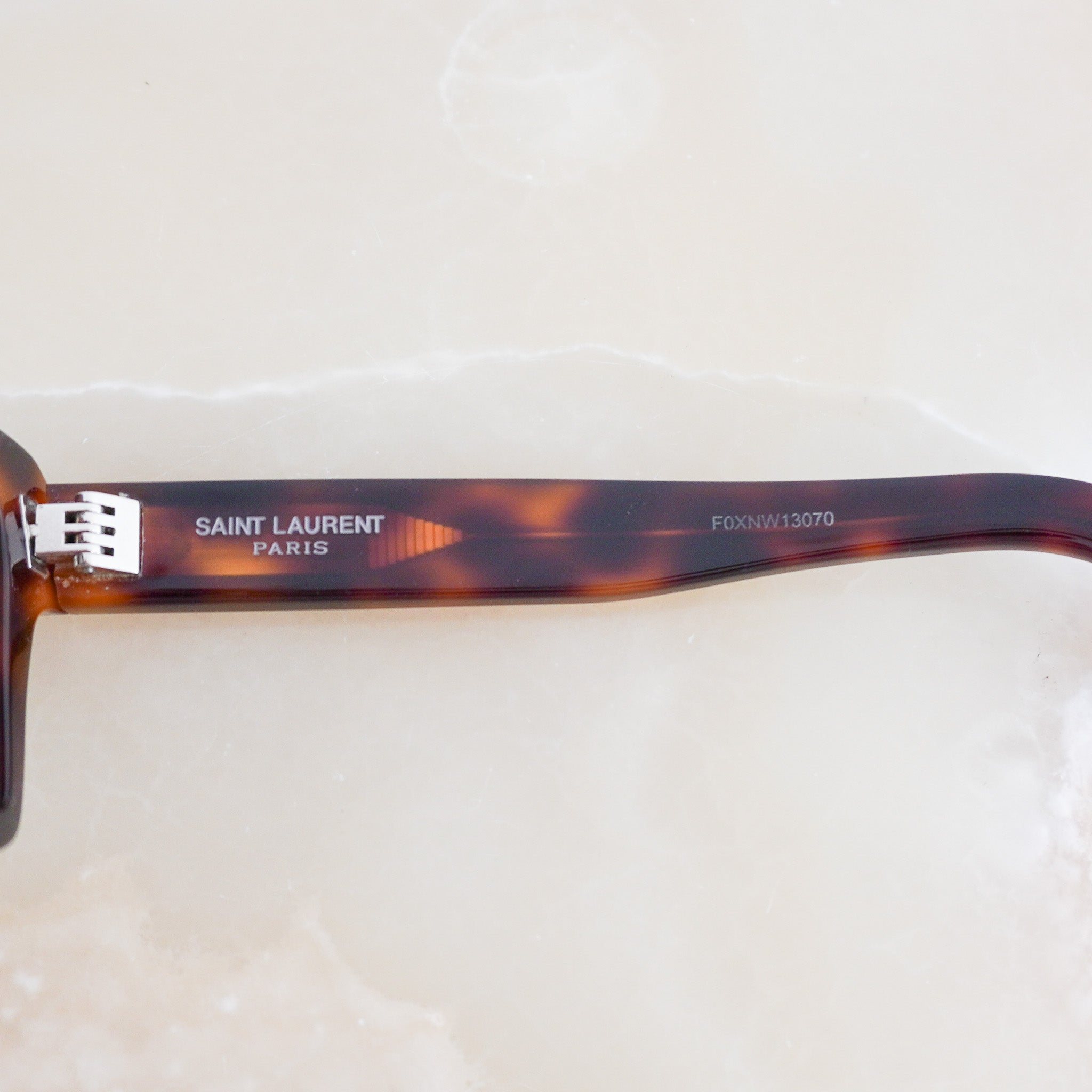 Saint Laurent Square Tortoishell Sunglasses (RRP £310) | Authentic Preloved FINAL SALE