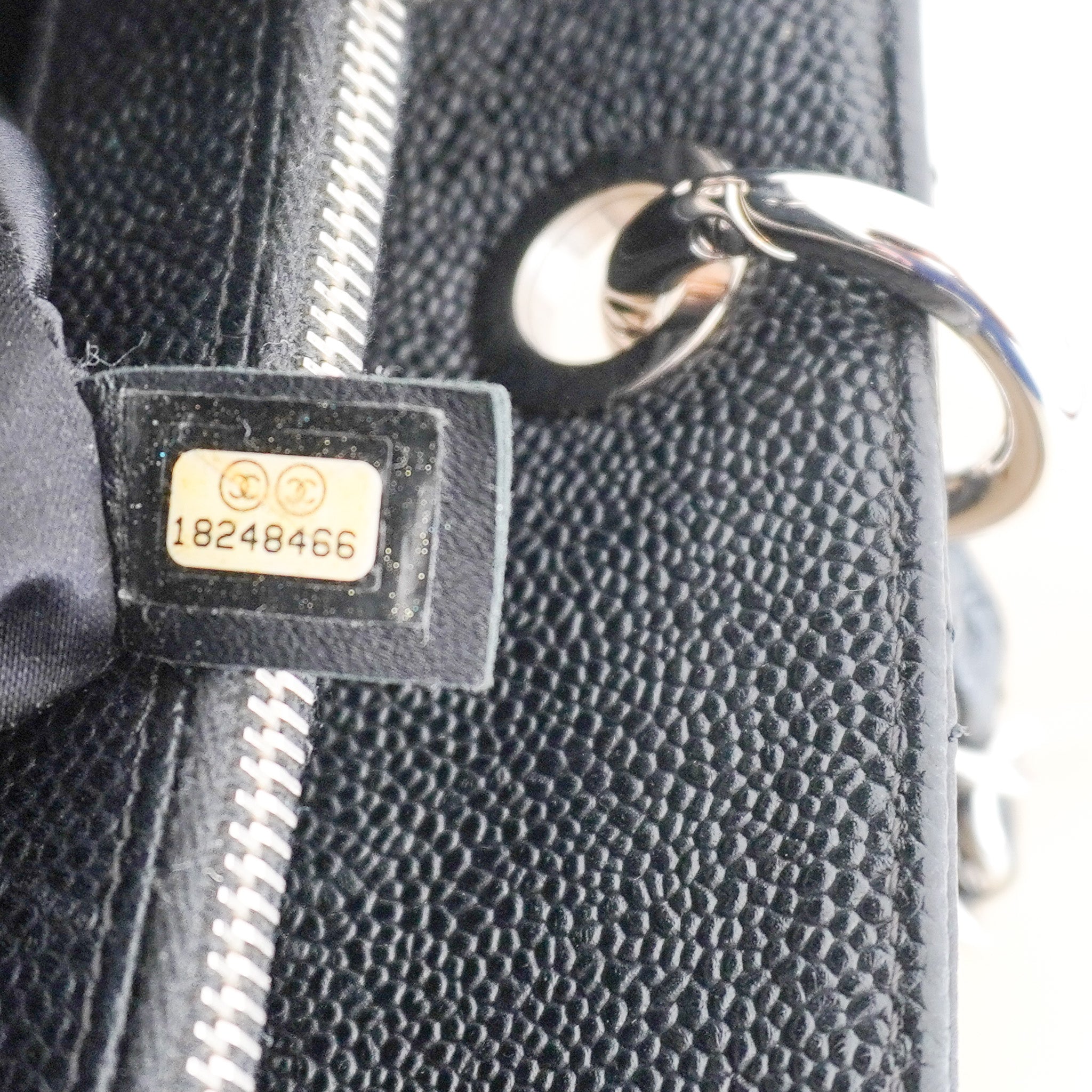 Chanel Grande Quilted Caviar Leather Black Shopper Tote RRP £5,200 | Authentic Preloved - Reloved Again