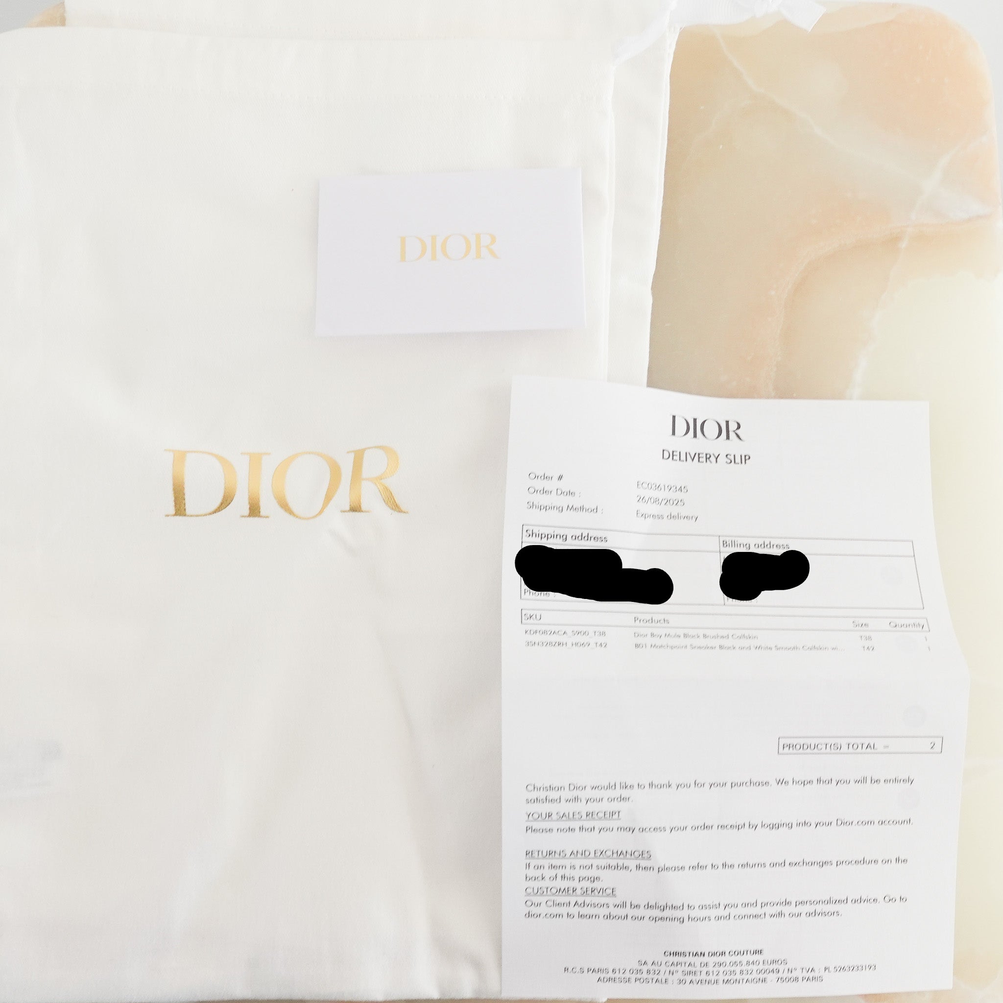 Dior Boy Loafer Mules in Black (RRP £890) | Authentic Preloved - Reloved Again