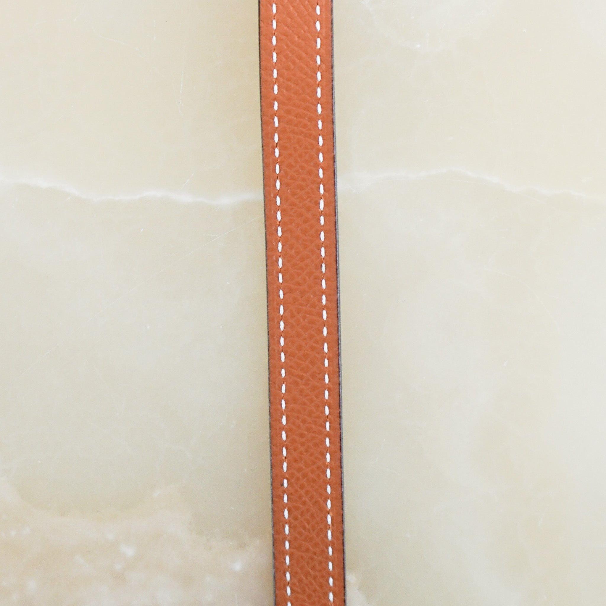 Hermès Reversible Belt Strap 13 Epsom Leather with Bubble Buckle RRP £554 | Authentic Preloved FINAL SALE