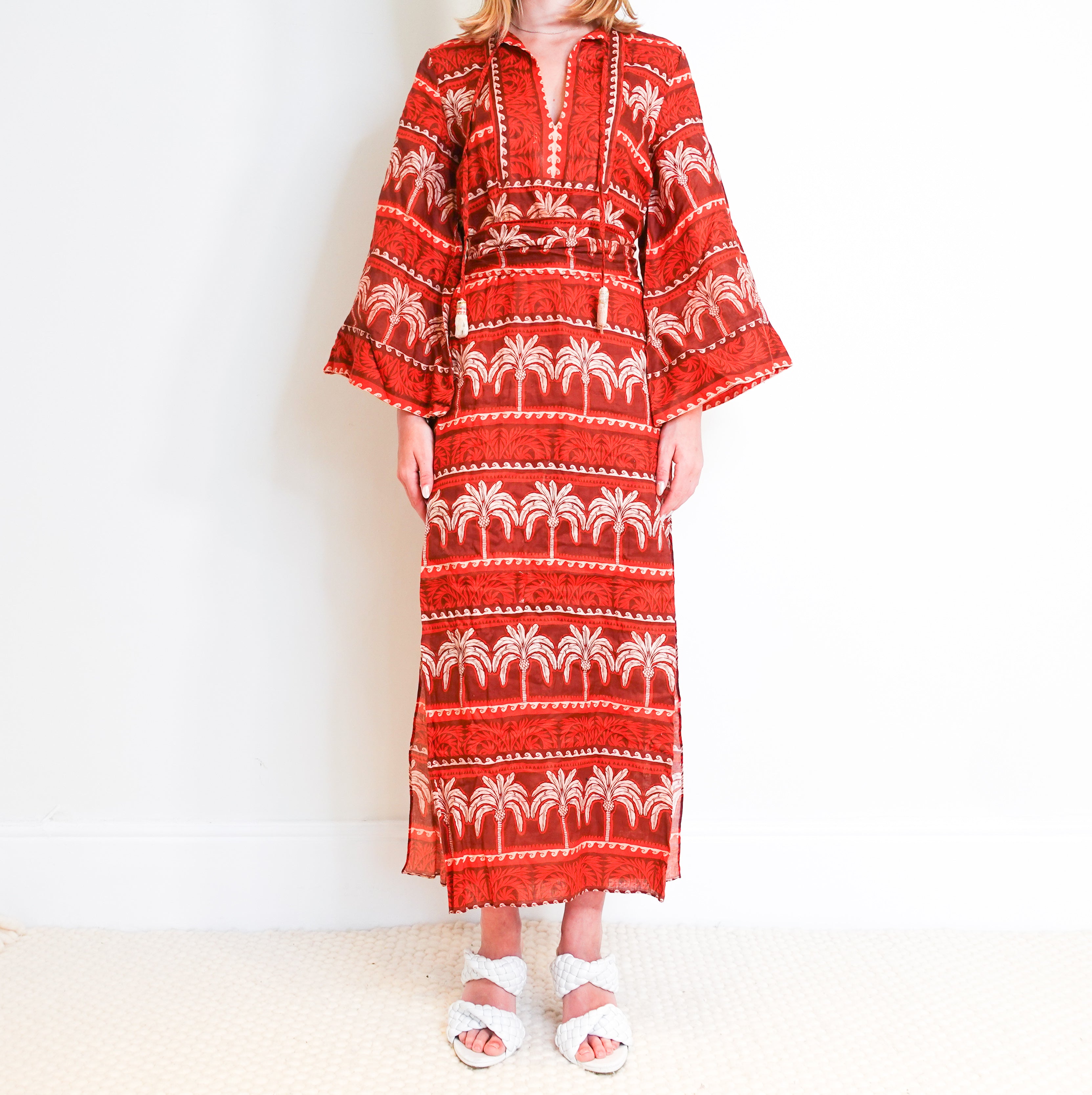 Wild Savannah linen maxi dress RRP £950