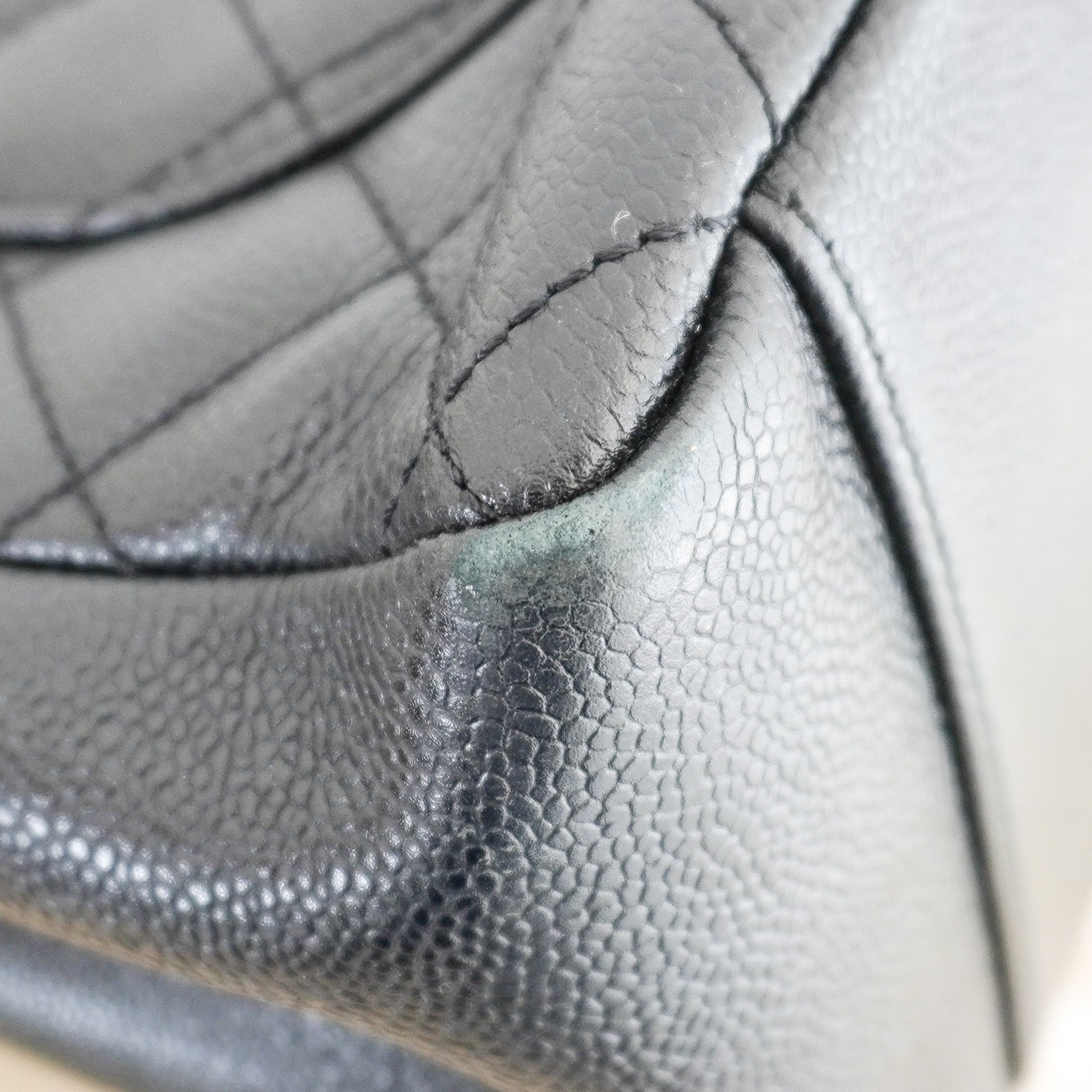 Chanel Grande Quilted Caviar Leather Black Shopper Tote RRP £5,200 | Authentic Preloved - Reloved Again