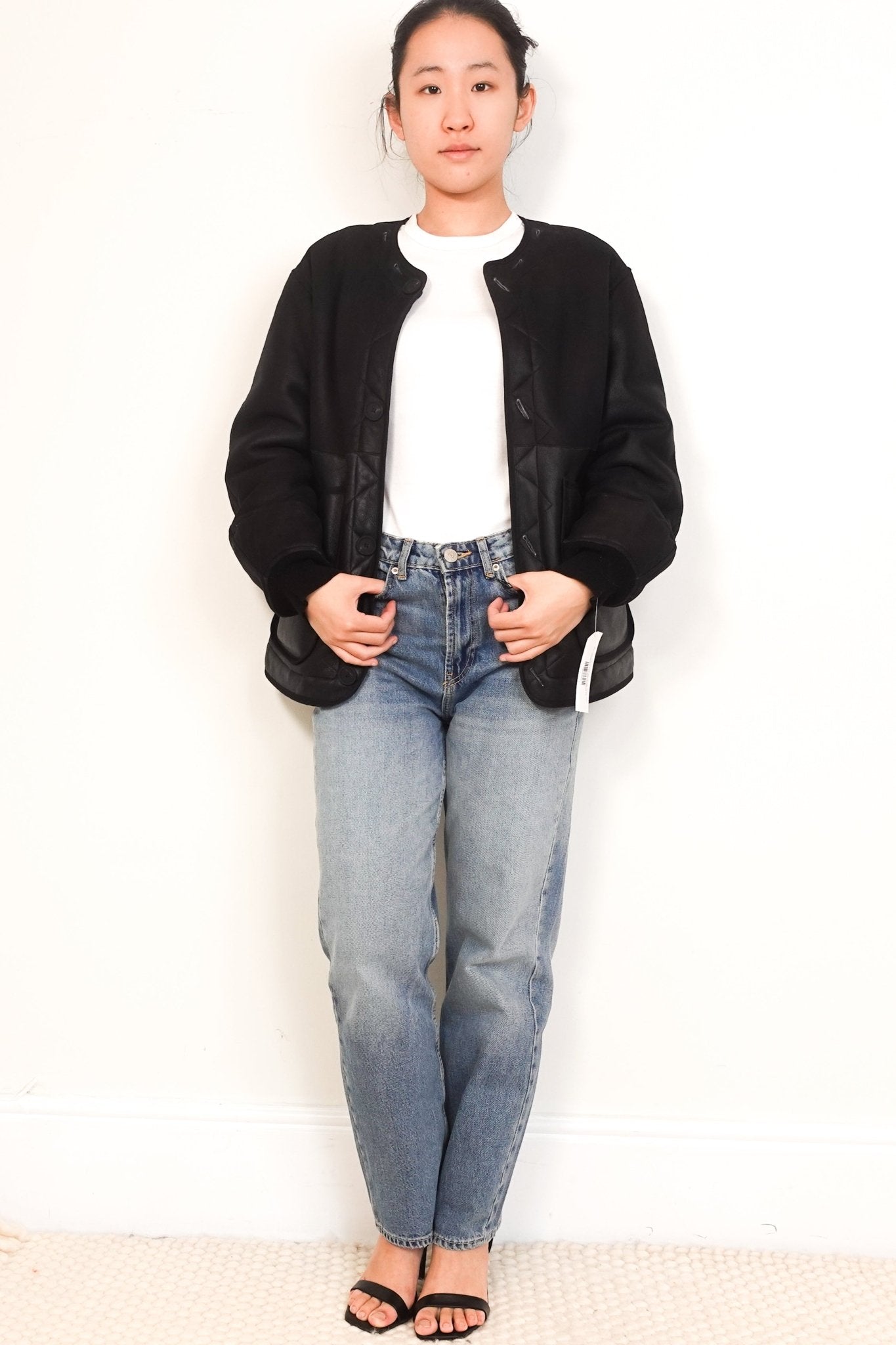 Marfa Stance Lambskin Reversible Coat | RRP £2.8k | Authentic Preloved - Reloved Again