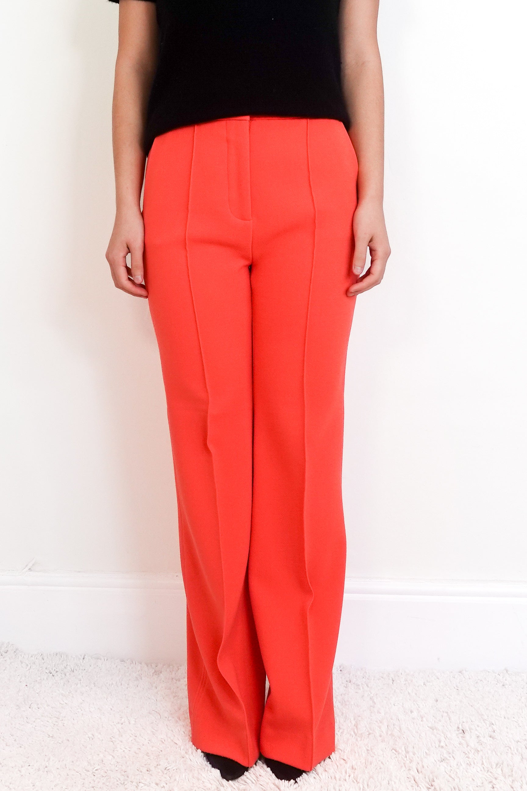 Coral suit trousers RRP £300