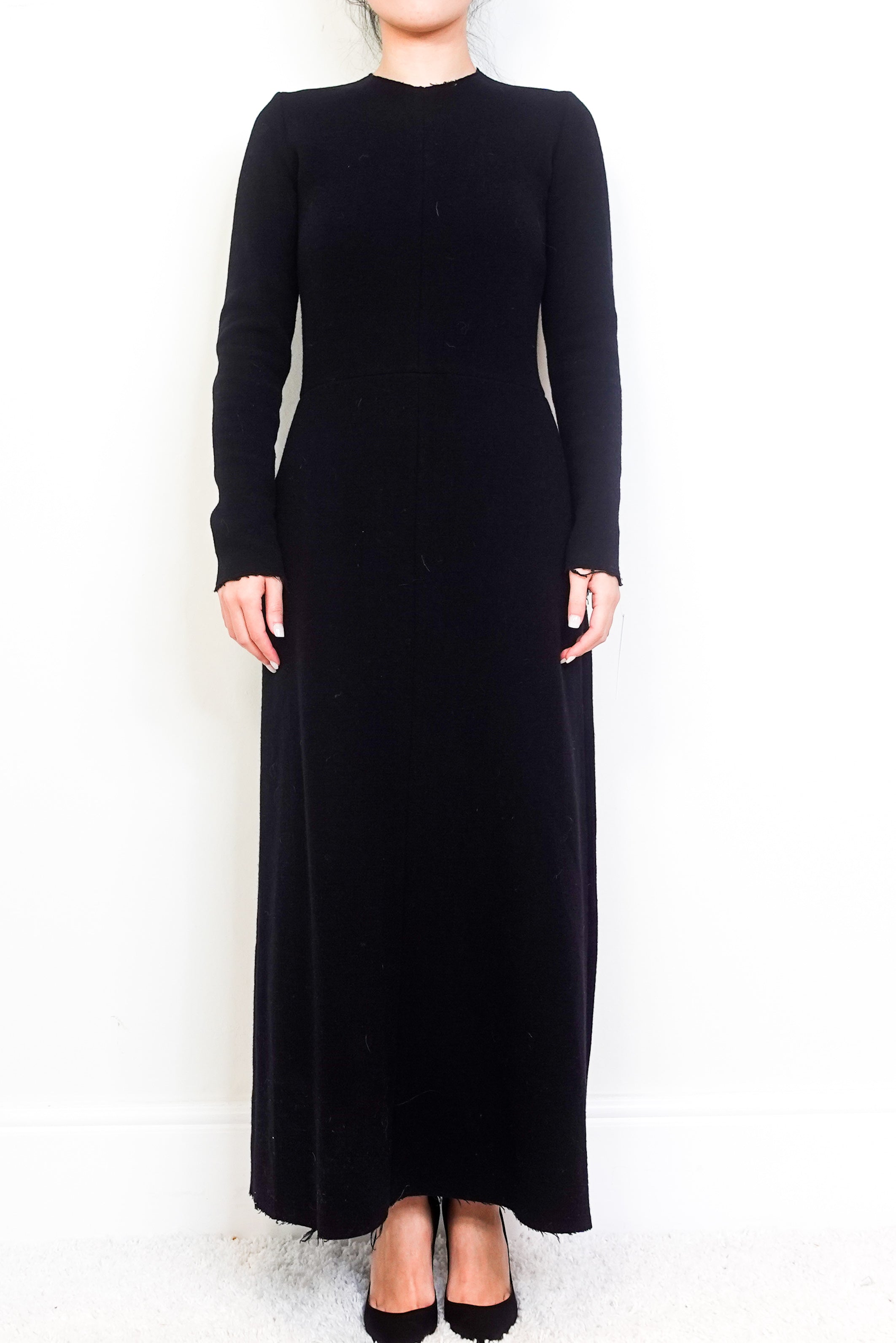 Black maxi dress RRP £320