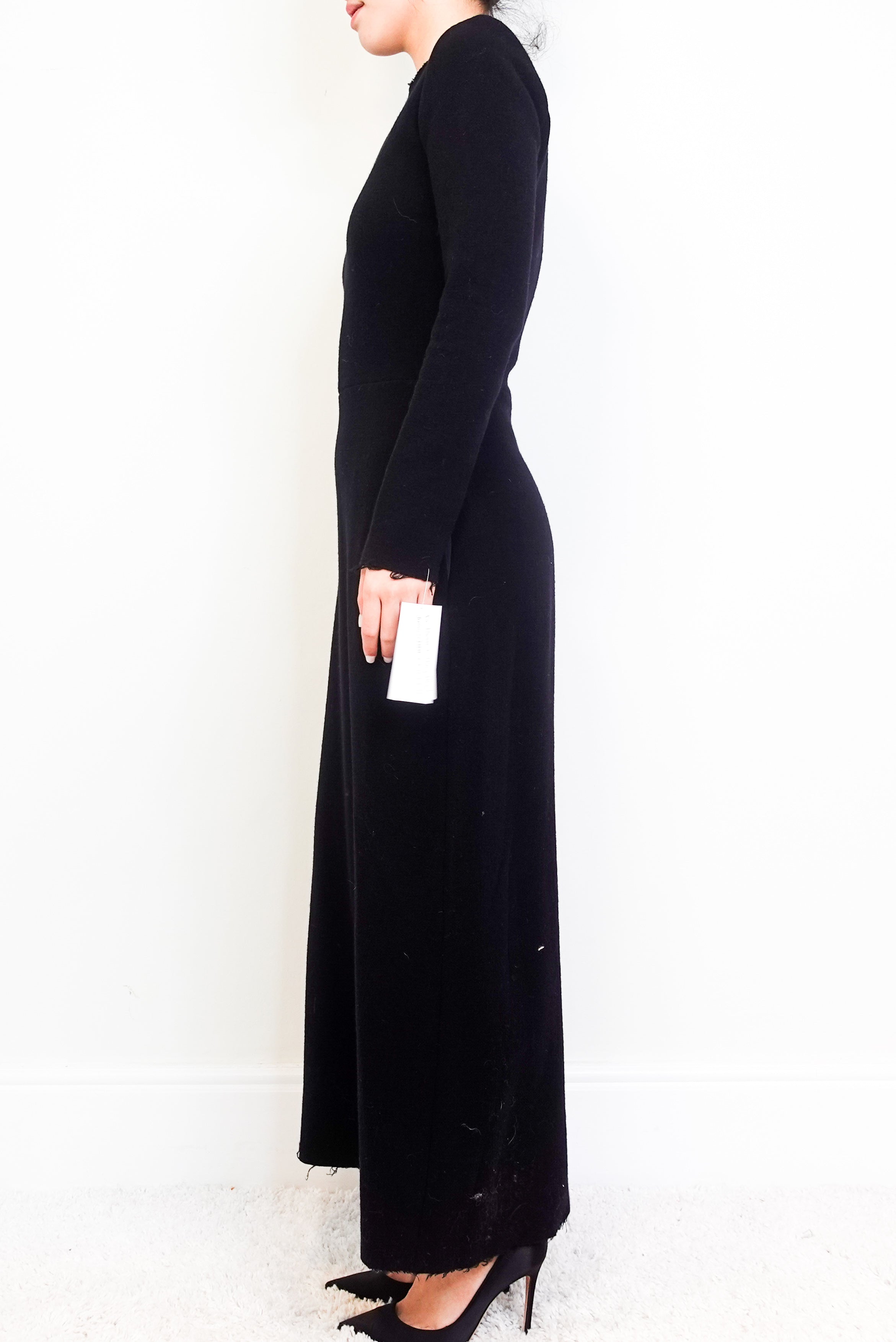 Black maxi dress RRP £320