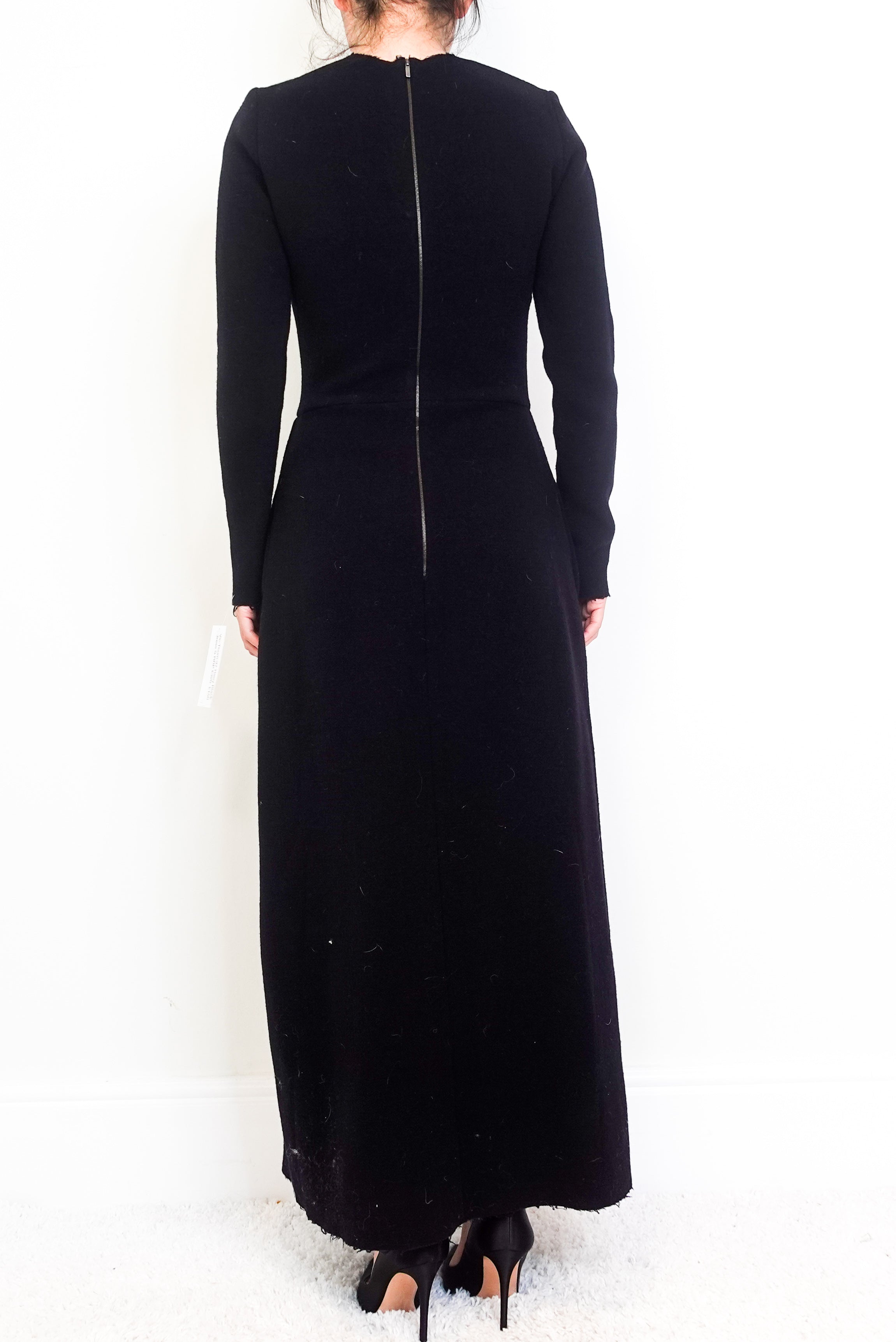 Black maxi dress RRP £320