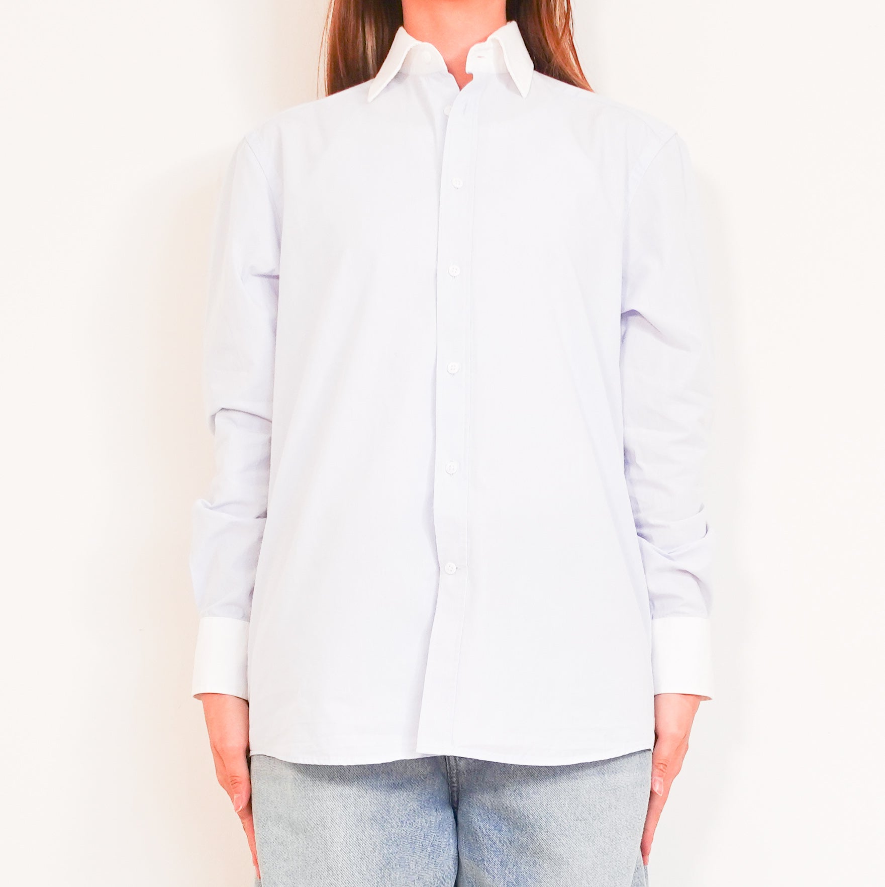 Boyfriend cotton shirt