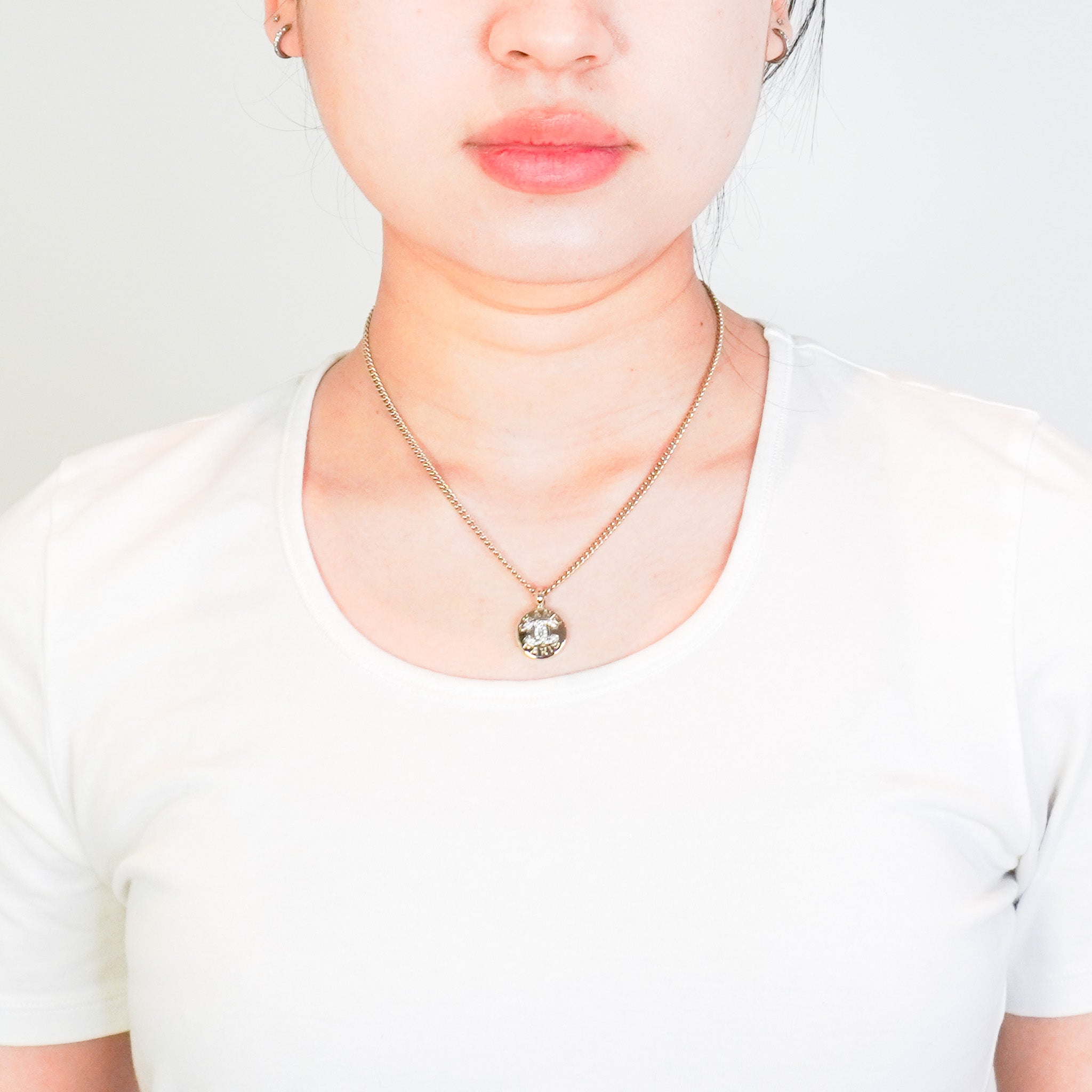 Chanel CC Pendant Necklace RRP £750 | Authentic Preloved - Reloved Again