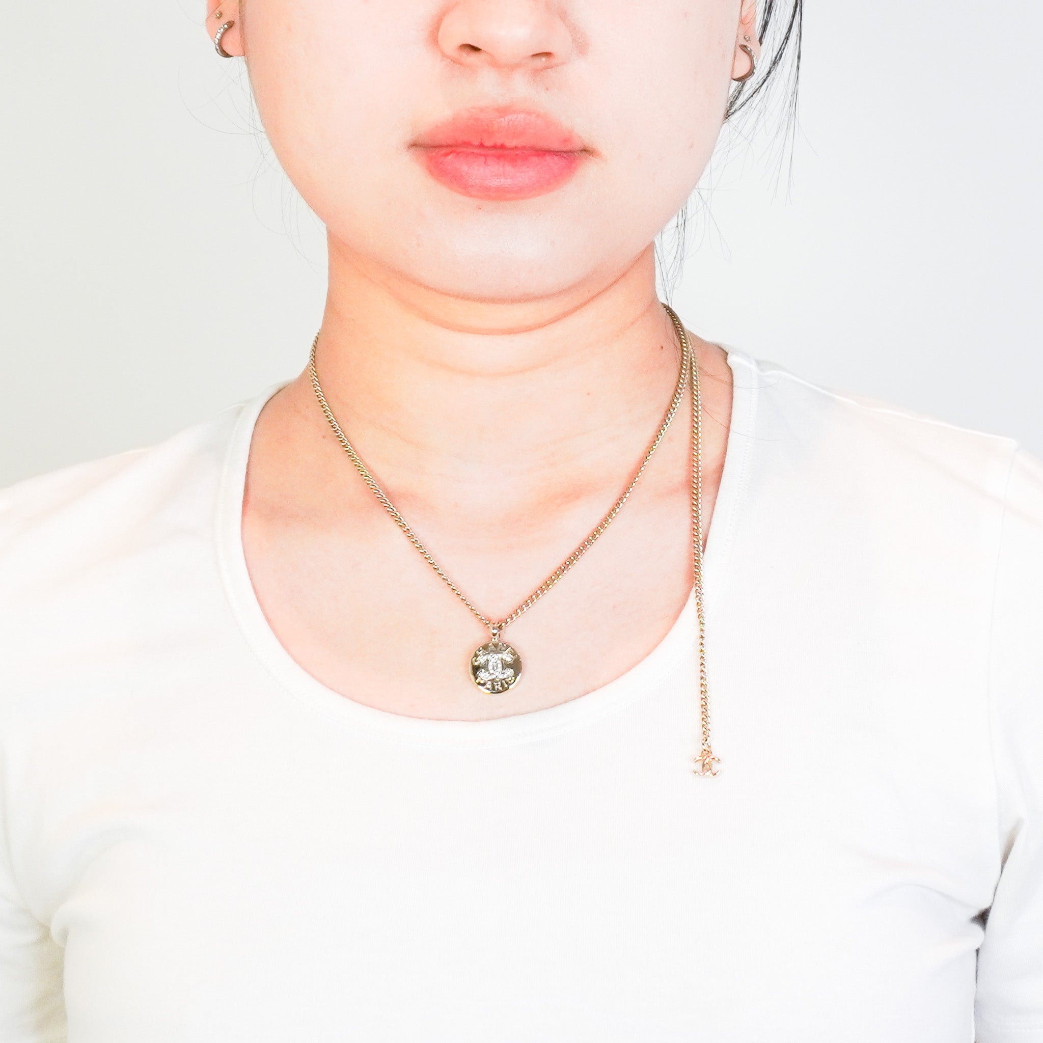 Chanel CC Pendant Necklace RRP £750 | Authentic Preloved - Reloved Again