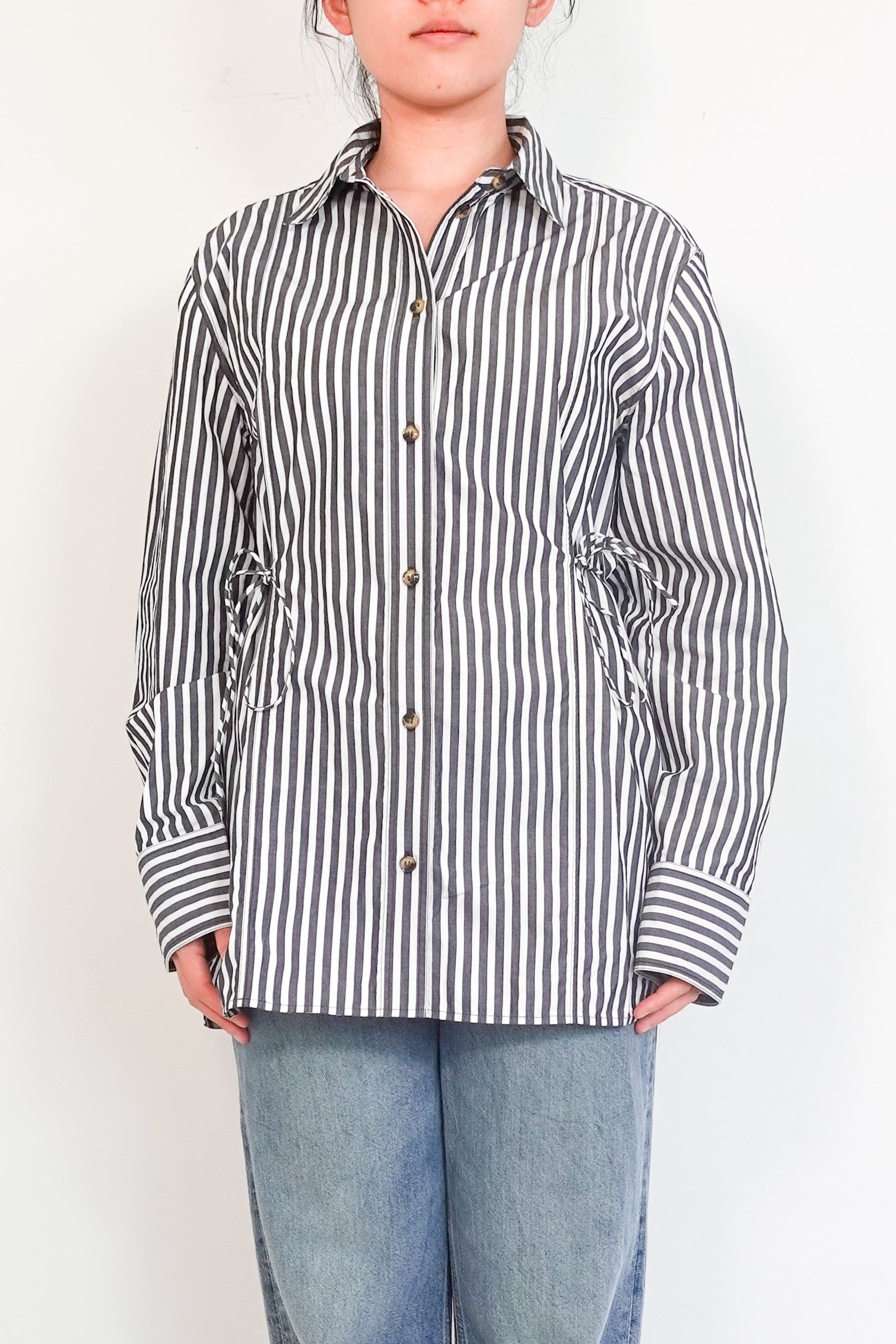 Striped relaxed shirt RRP £125