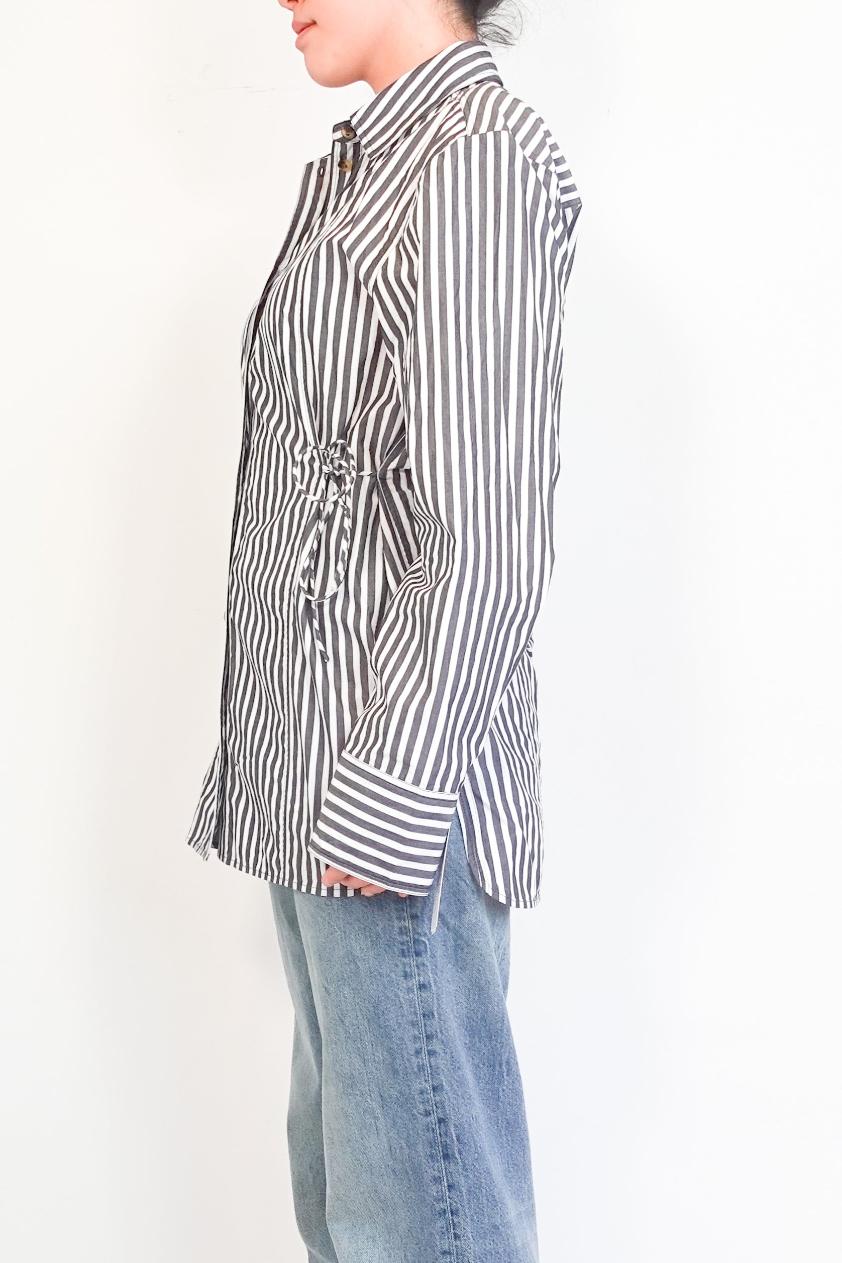 Striped relaxed shirt RRP £125