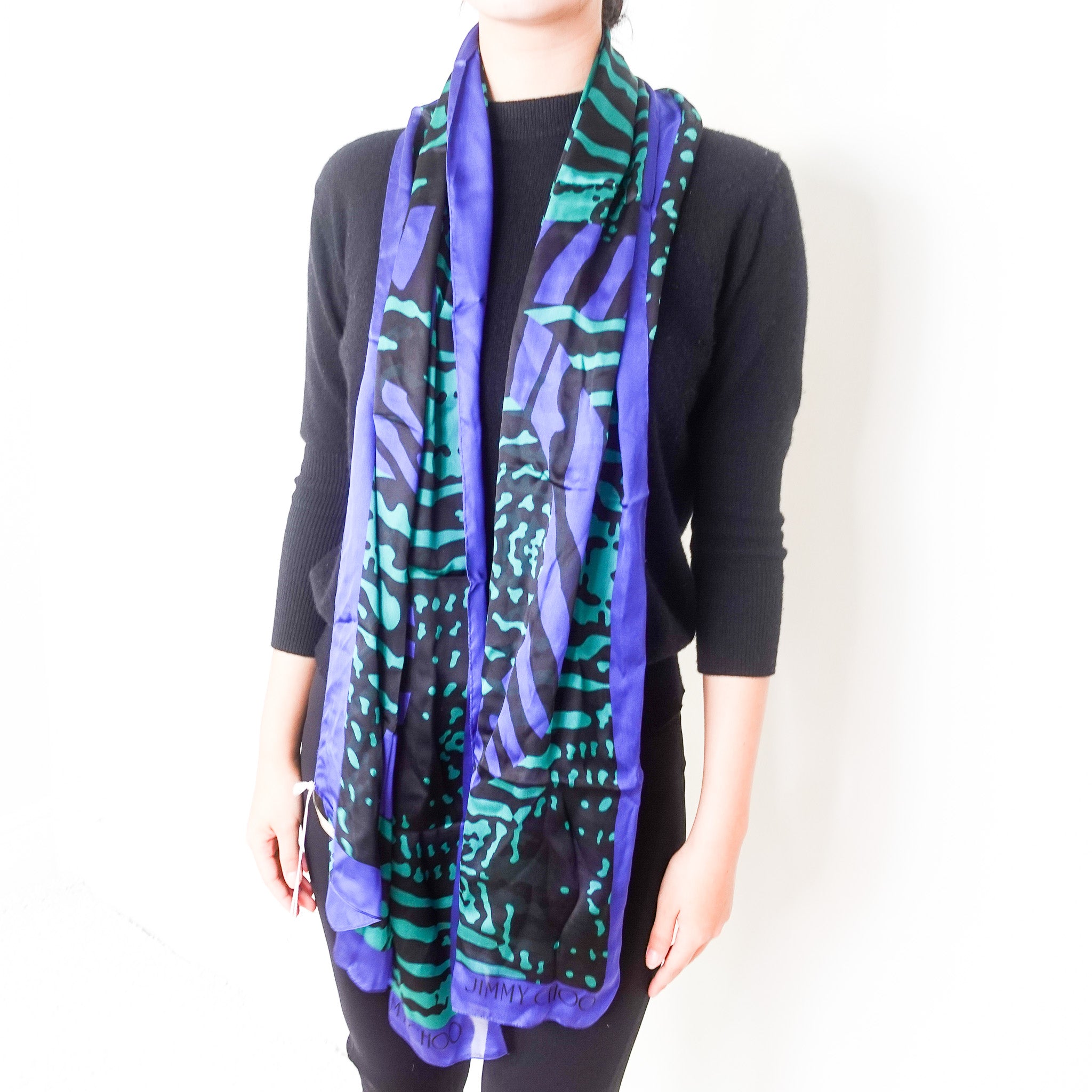 NEW Foulard silk scarf RRP £160