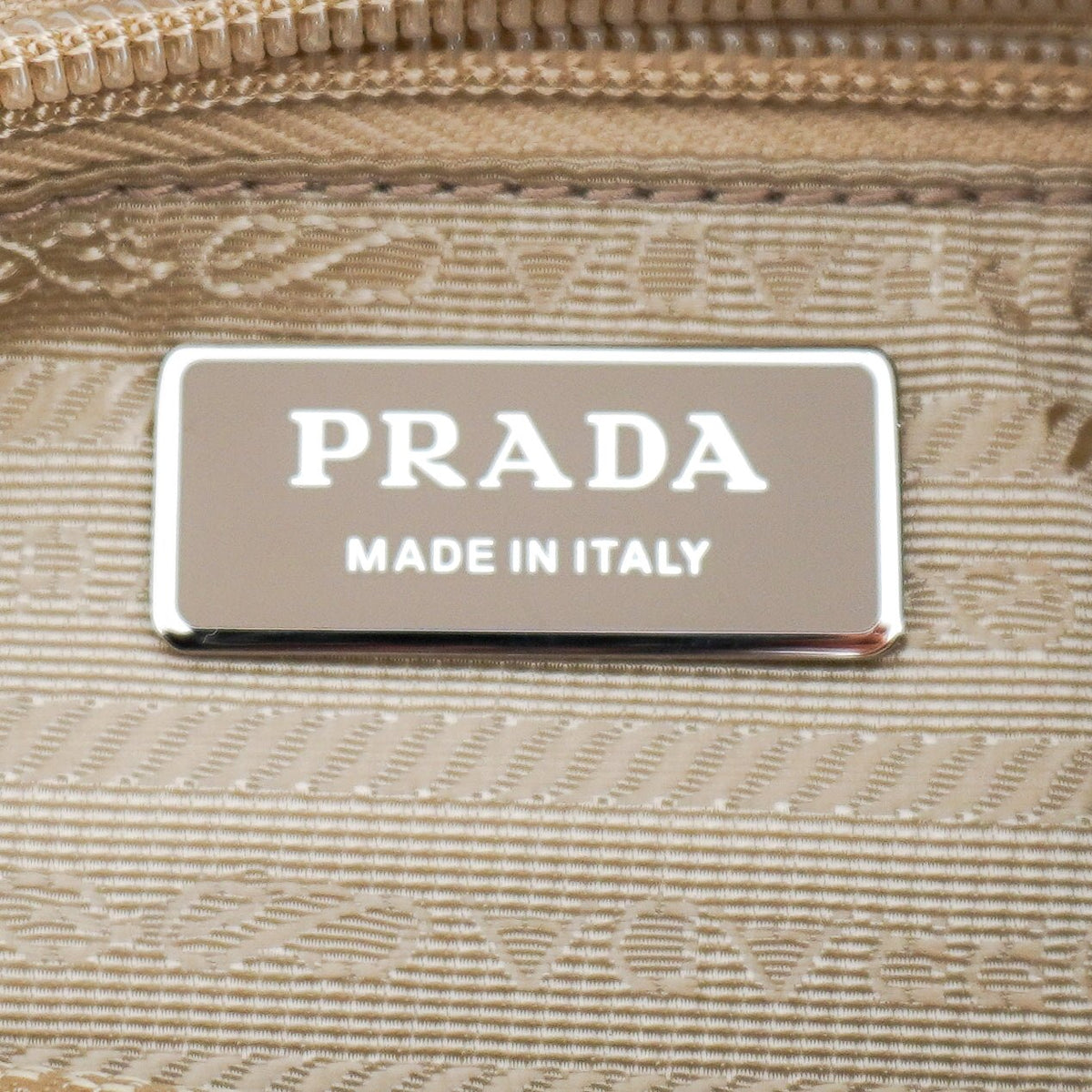 Prada Re-Nylon Shoulder Bag in Deserto (RRP £1510) | Authentic Preloved - Reloved Again