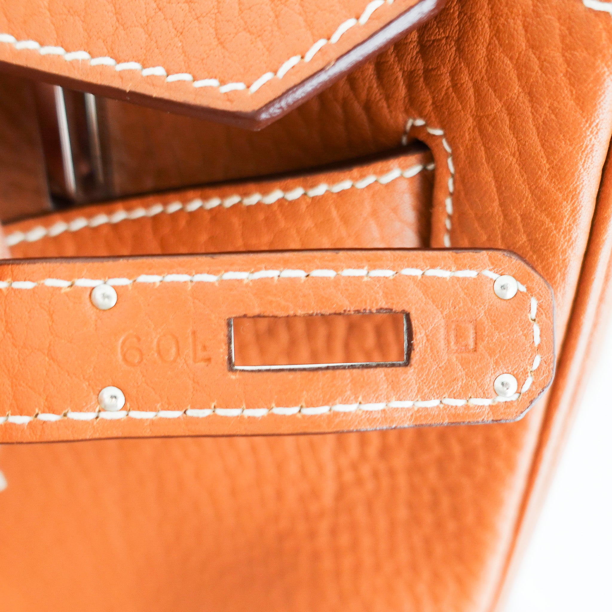 Hermès Birkin 40 Retourne Gold Togo Palladium | Authentic Preloved - Reloved Again