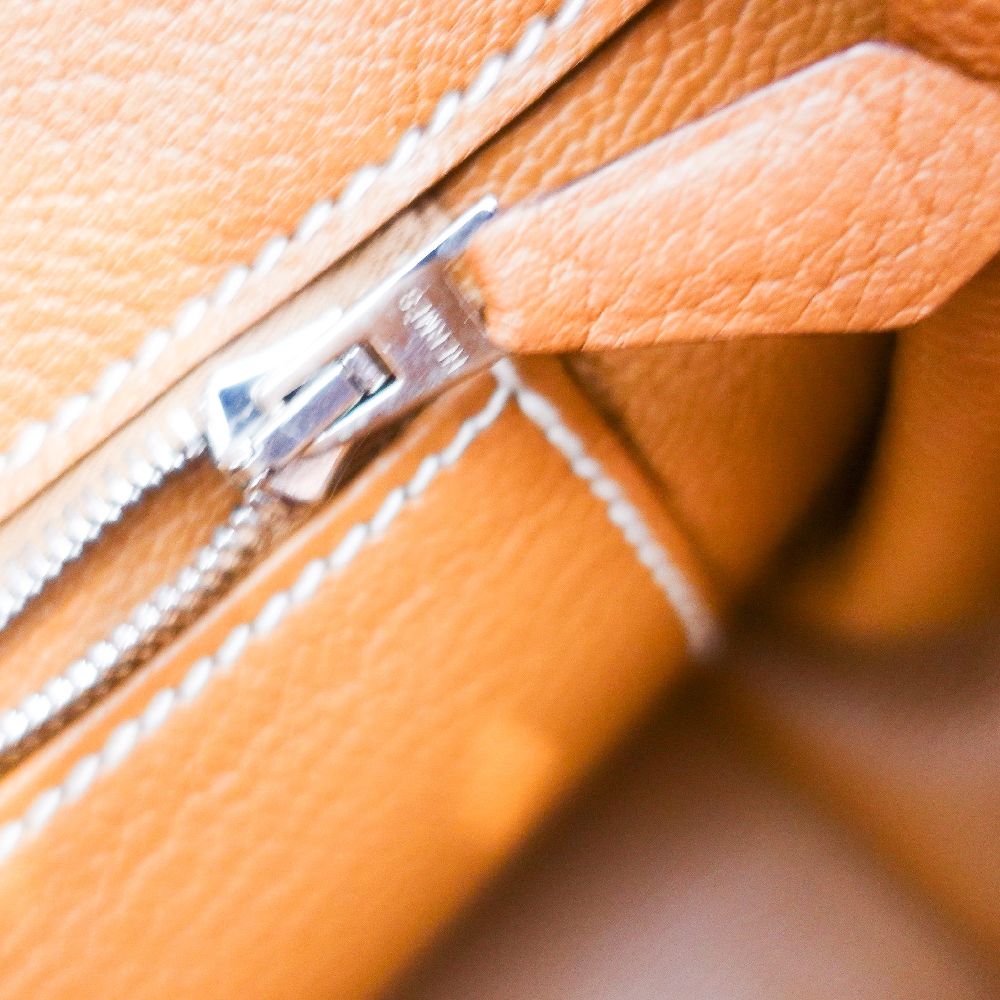 Hermès Birkin 40 Retourne Gold Togo Palladium | Authentic Preloved - Reloved Again