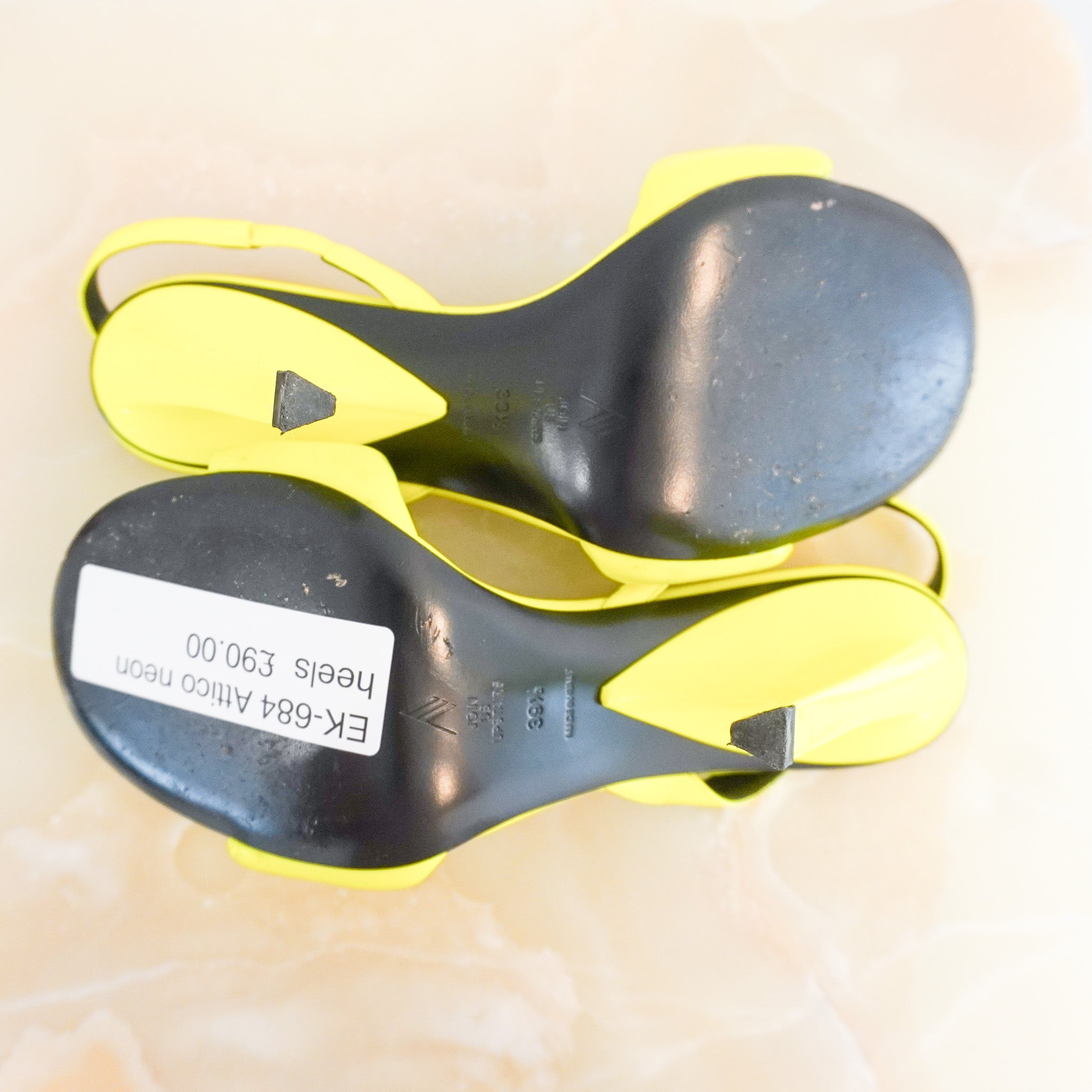 Attico Neon Heels RRP £570 | Authentic Preloved [final sale]