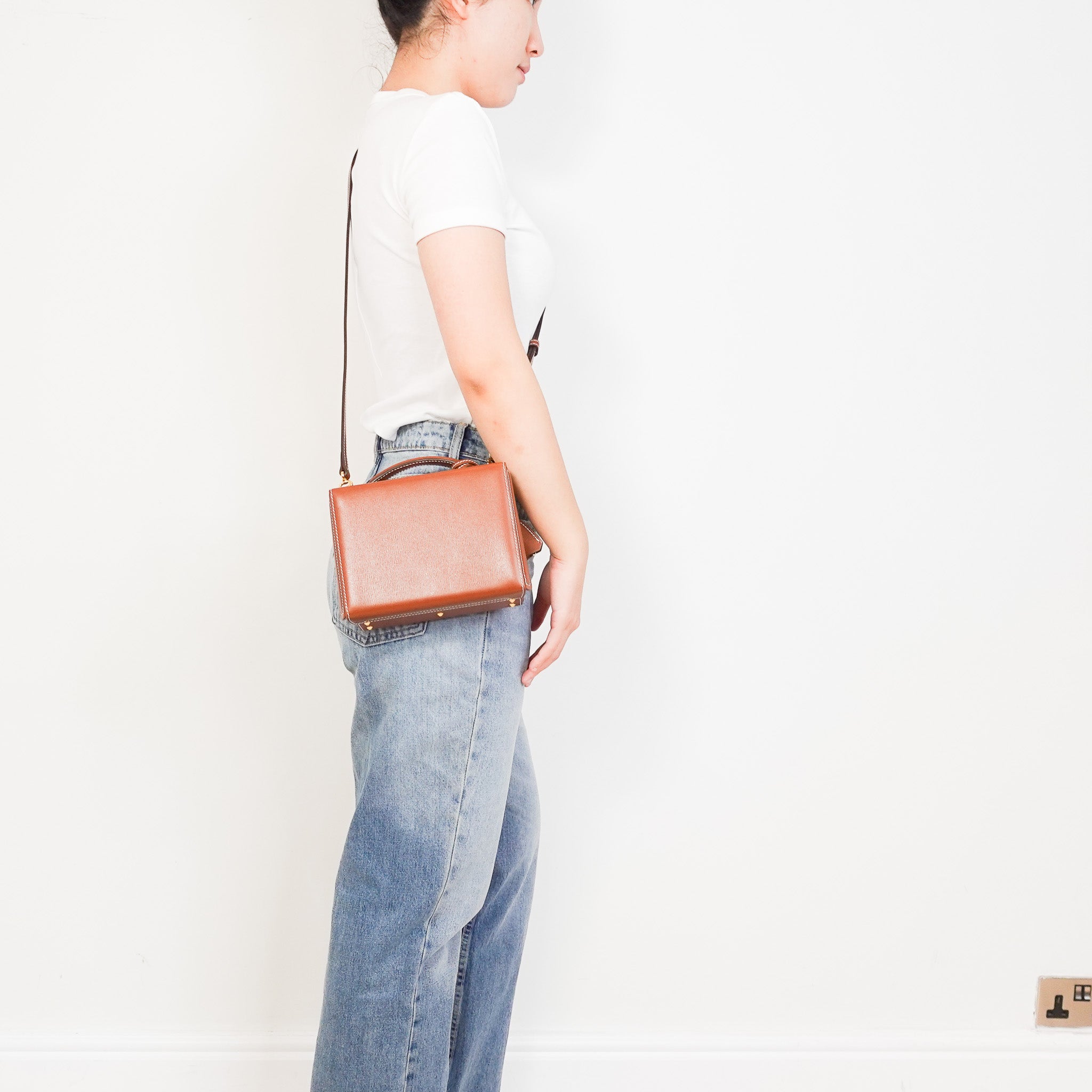 Mark Cross Grace Box Bag | Authentic Preloved - Reloved Again