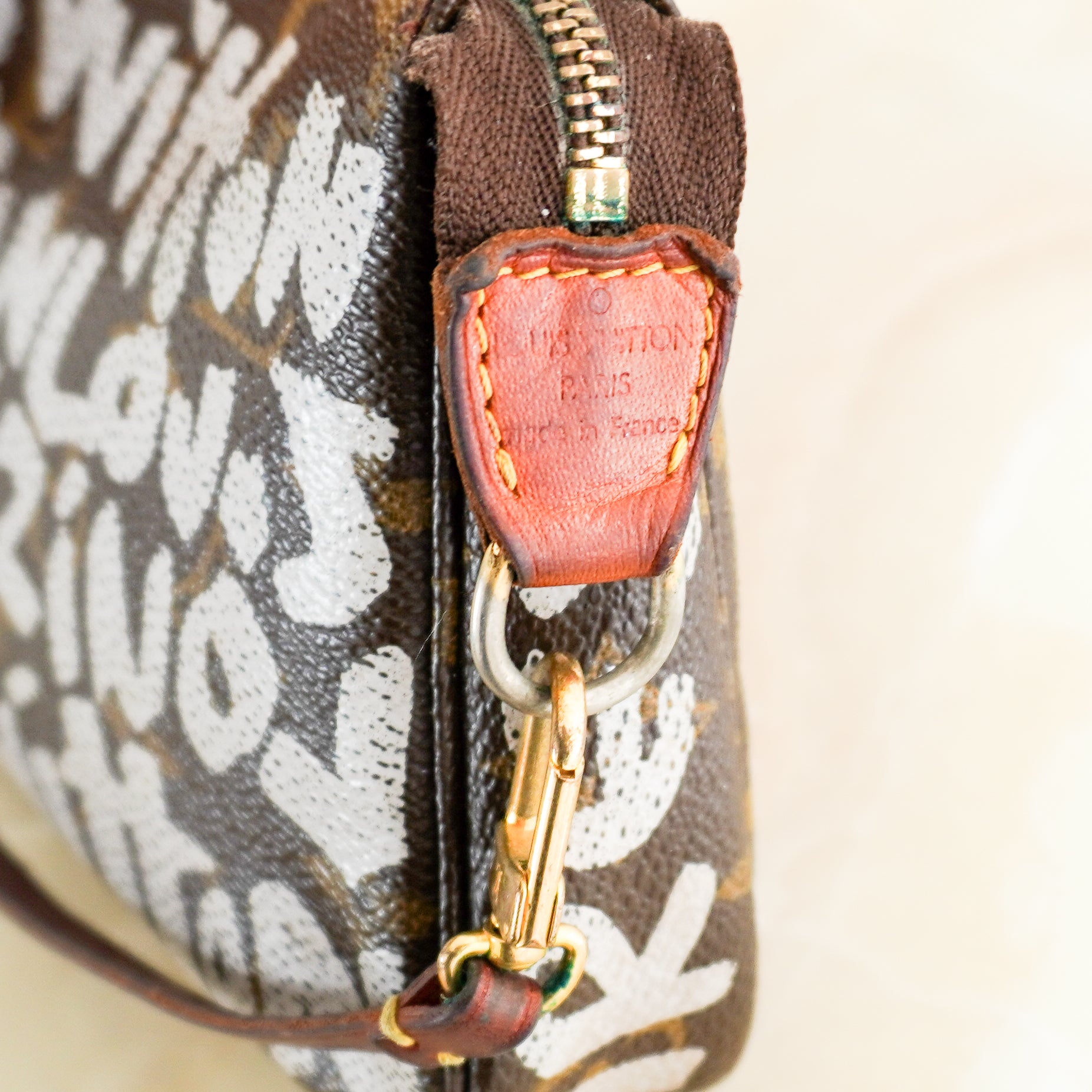 Louis Vuitton x Stephen Sprouse 2001 Limited Edition Graffiti Pochette Accessoires | Authentic Preloved - Reloved Again