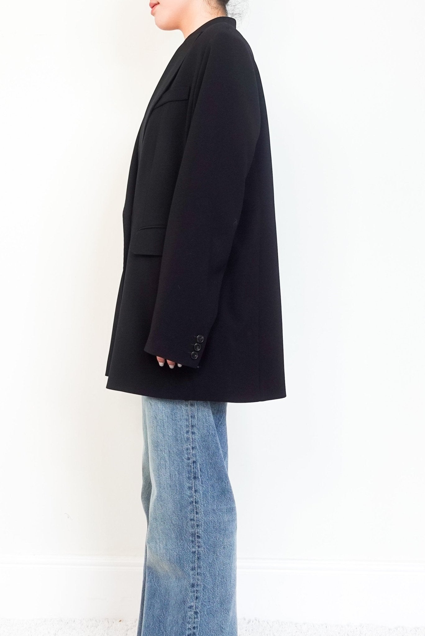 Black blazer RRP £480 - Reloved Again