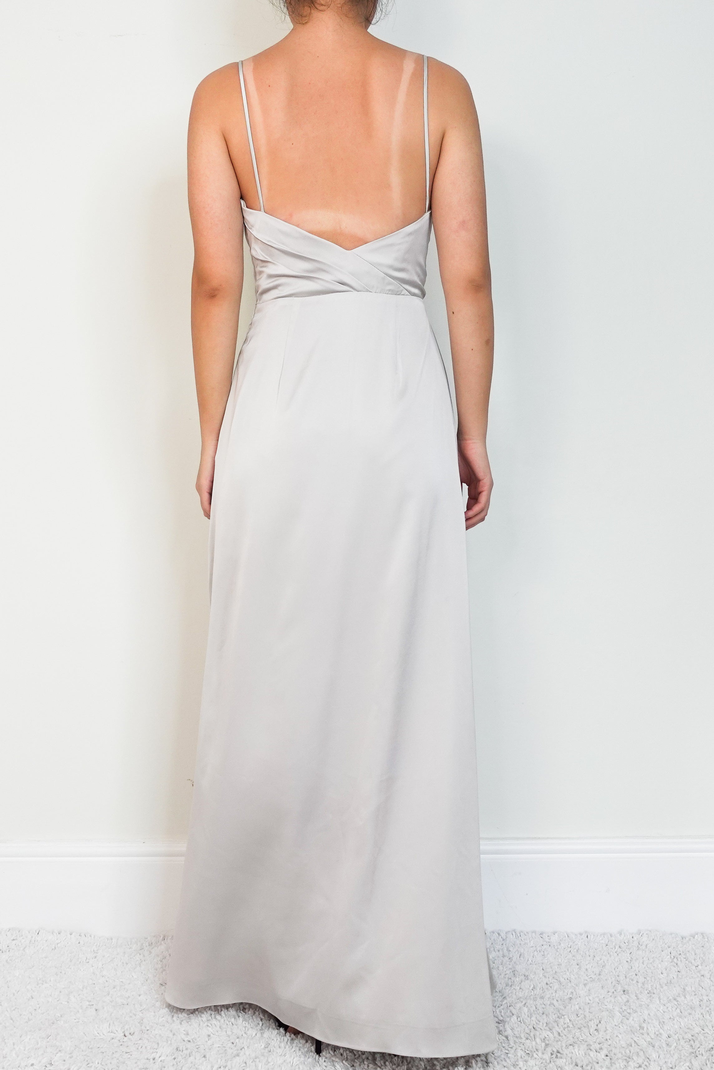 Light grey dress RRP £1K