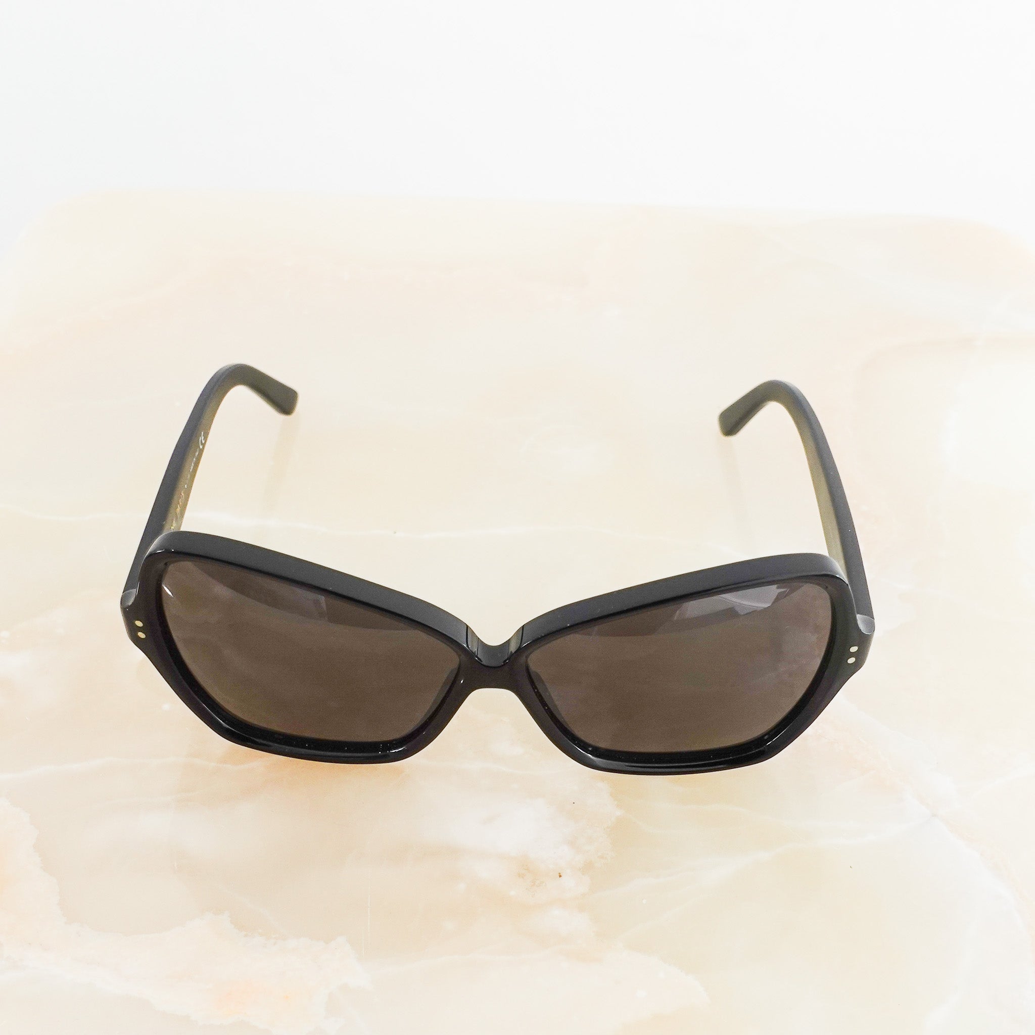 Oversized black sunglasses RRP £450