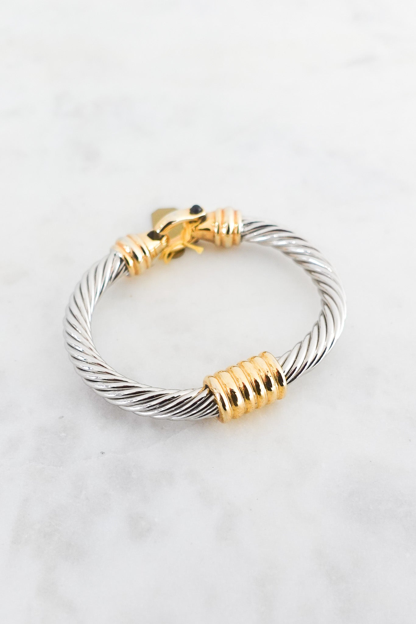 NEW rhodium and gold plated bracelet