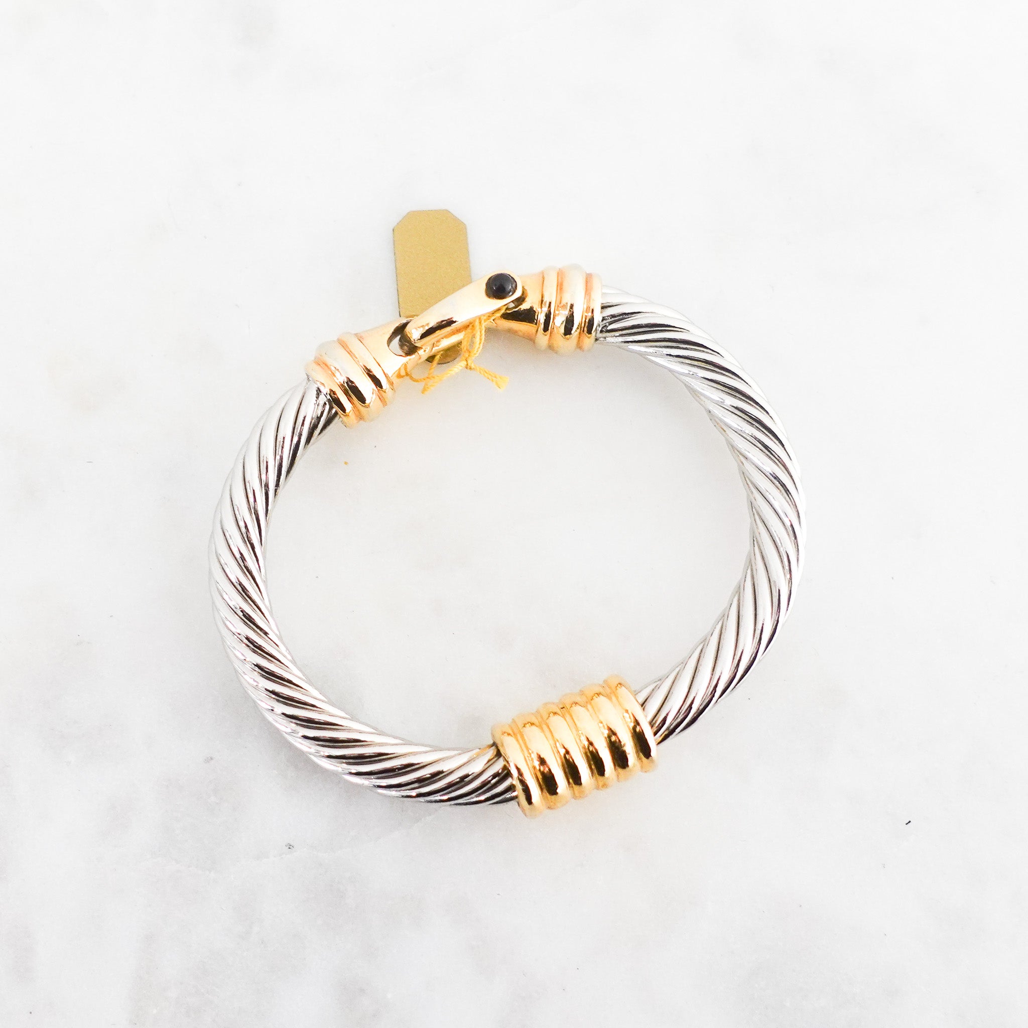 NEW rhodium and gold plated bracelet