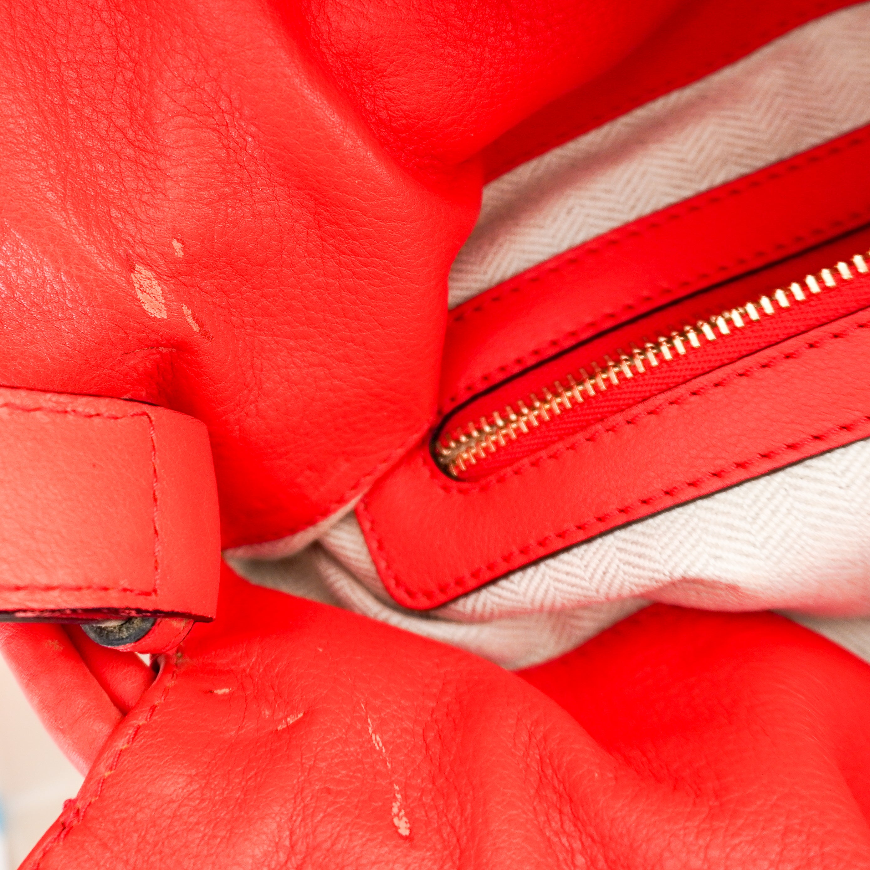 LOEWE Flamenco Knot Tote Bag in Primary Red (RRP £2900) | Authentic Preloved