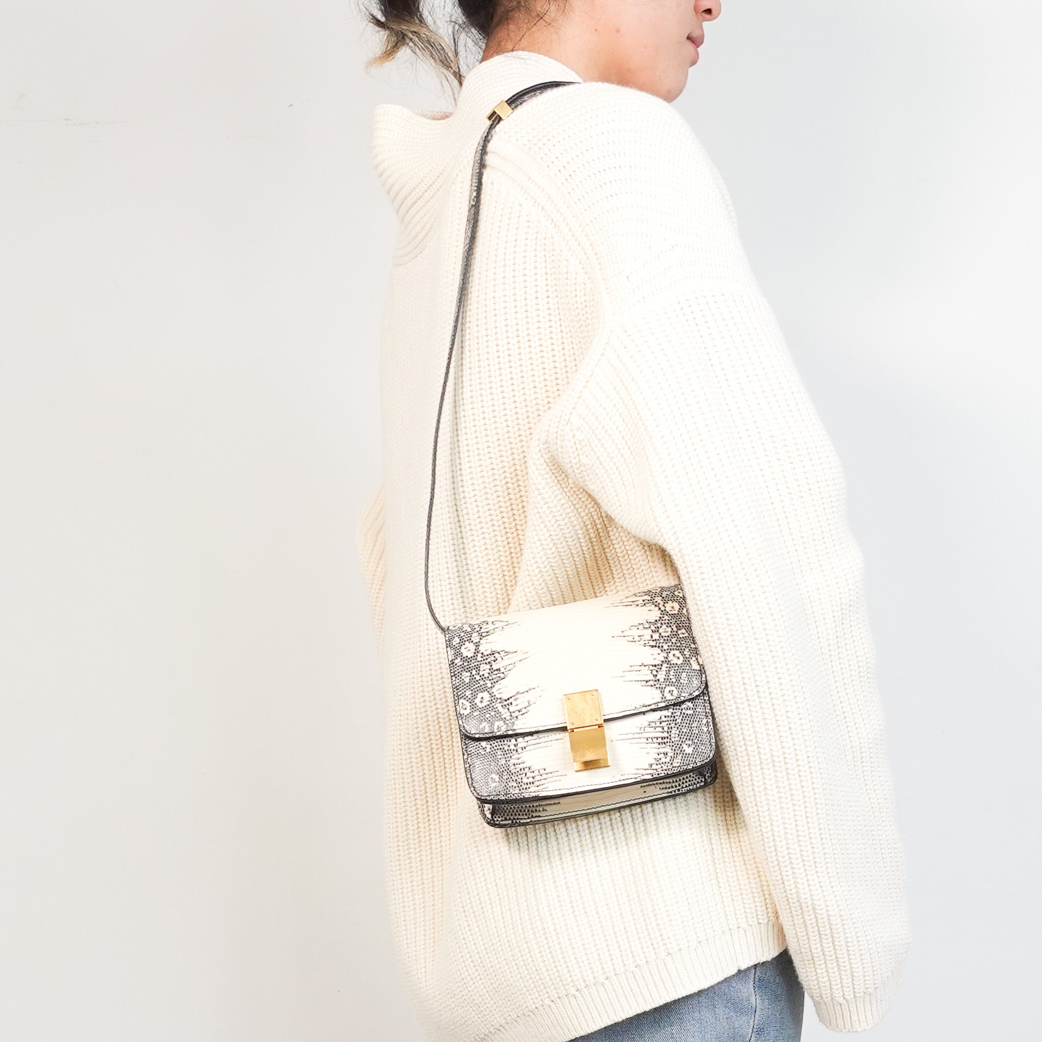 Celine Classic Lizard Bag | Authentic Preloved - Reloved Again